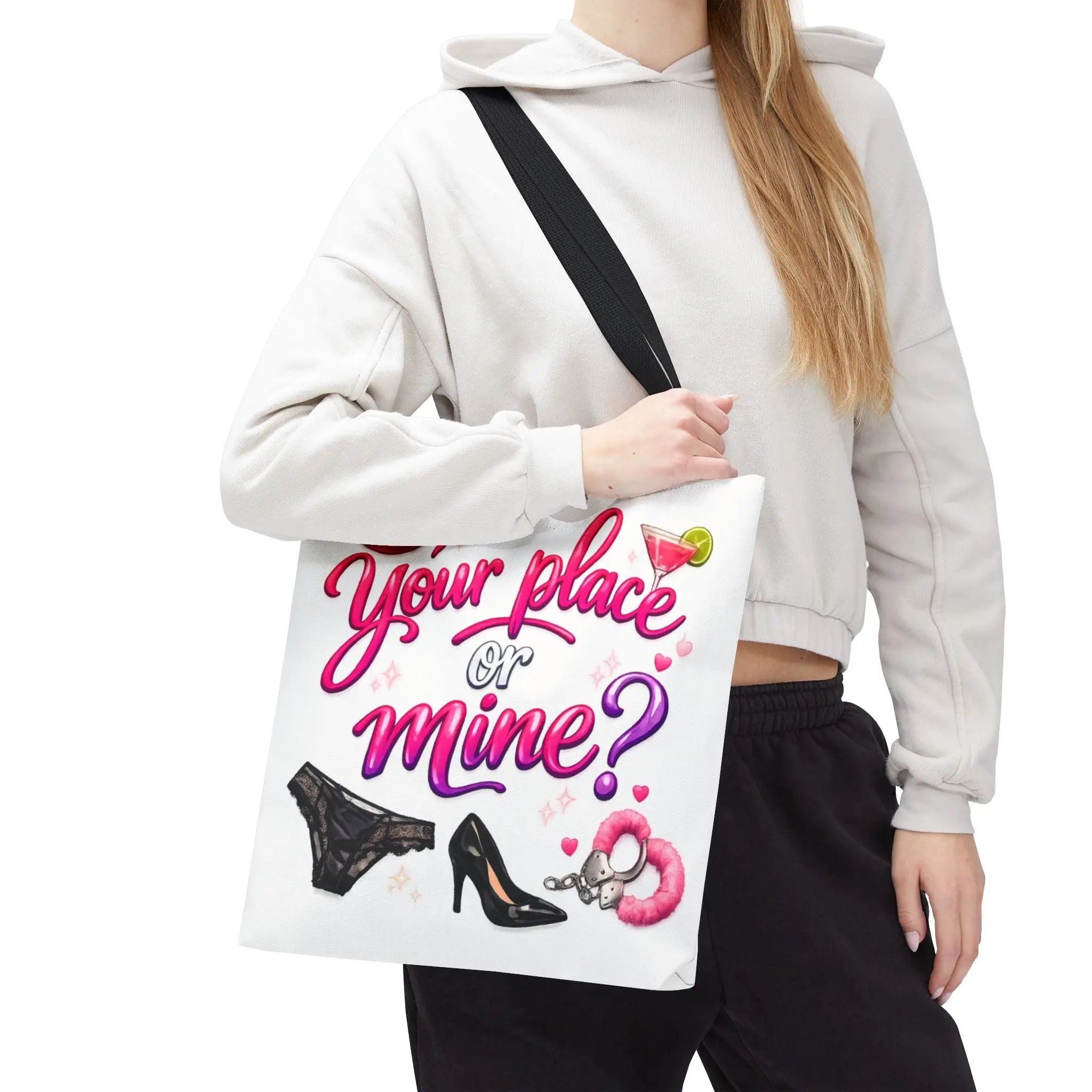 Your Place or Mine? Tote Bag