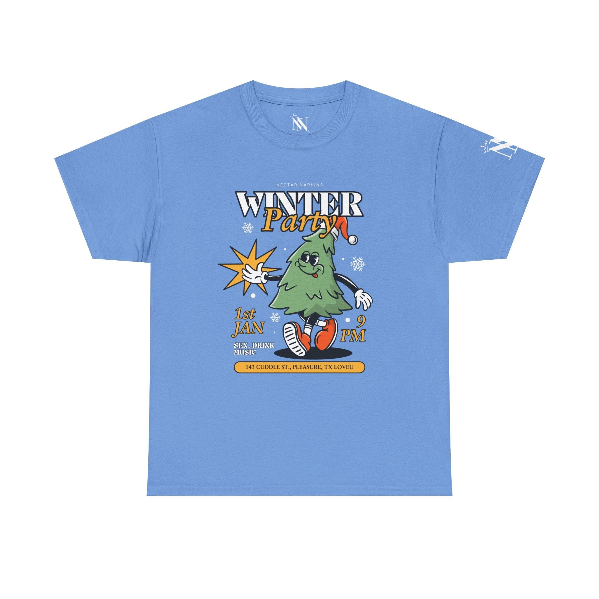 Winter Party | Mix & Match Cotton Unisex Fun-Flirty Lovers’ T-Shirts