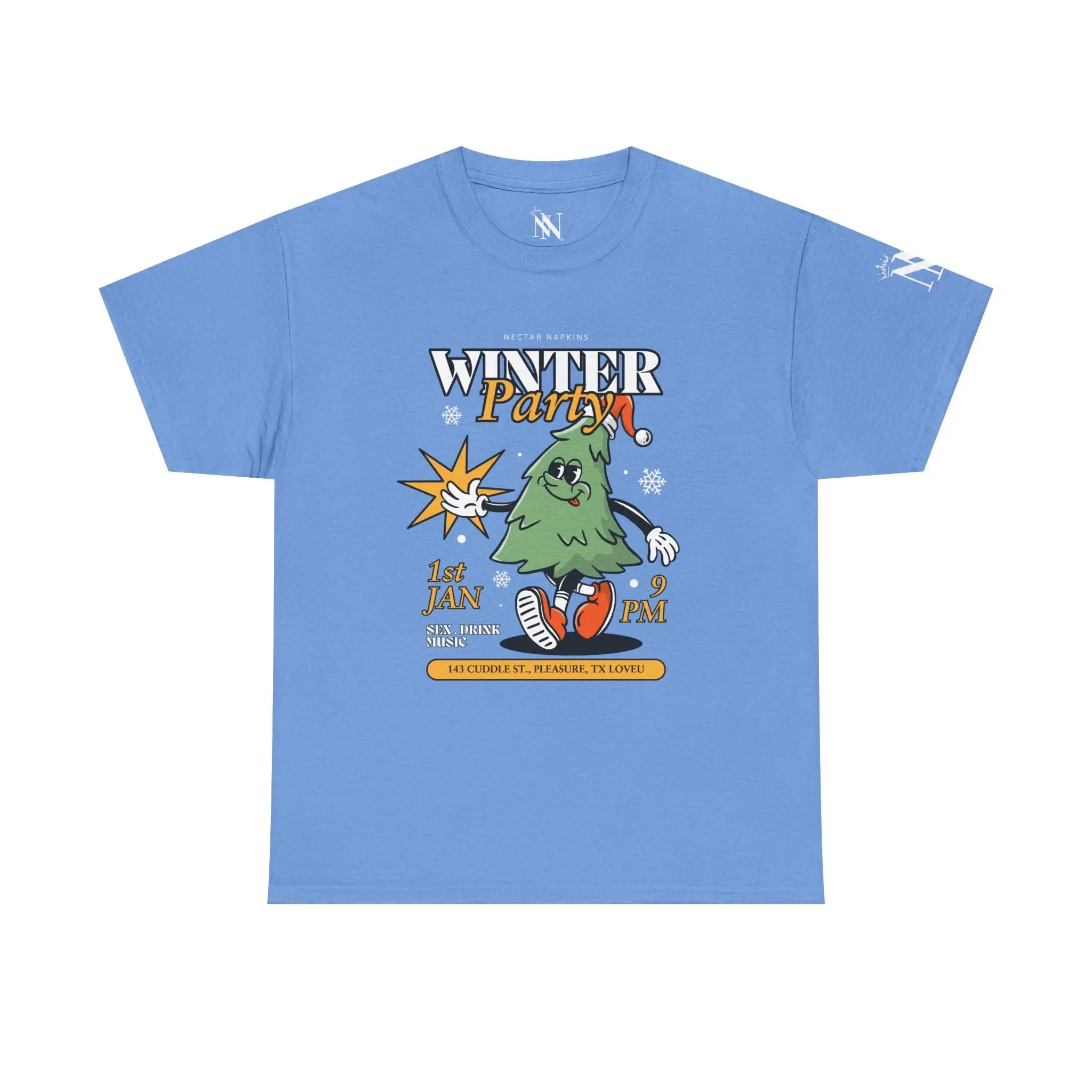 Winter Party | Mix & Match Cotton Unisex Fun-Flirty Lovers’ T-Shirts