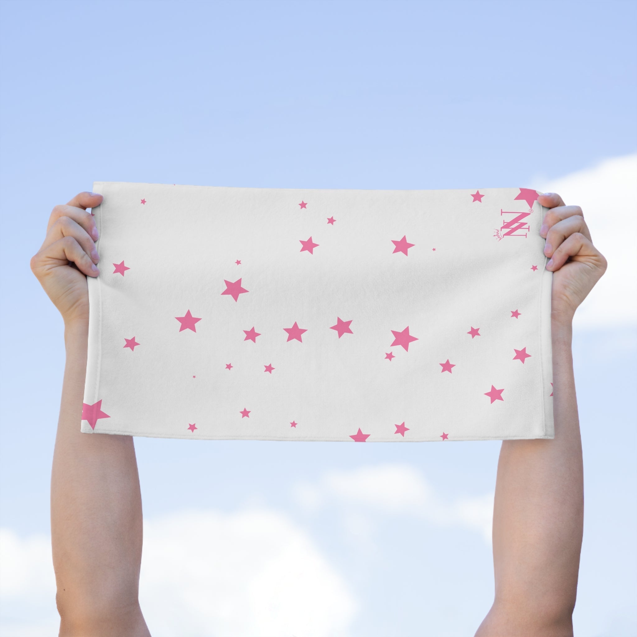 Pink Star Pattern | Mix & Match Soft Fun-Flirty Lovers’ Towels