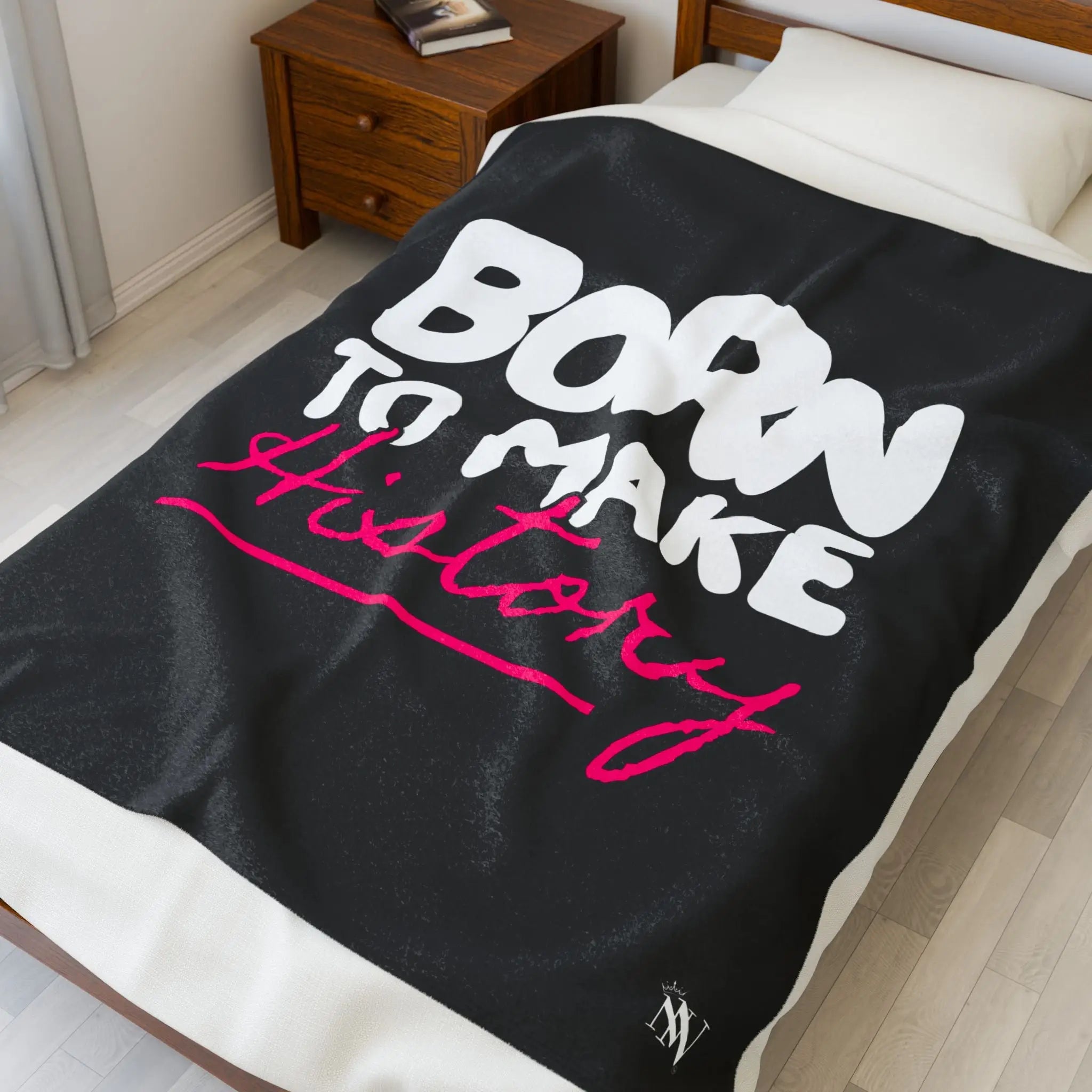 Born to Make History | Mix & Match Soft Fun-Flirty Lovers’ Blankets