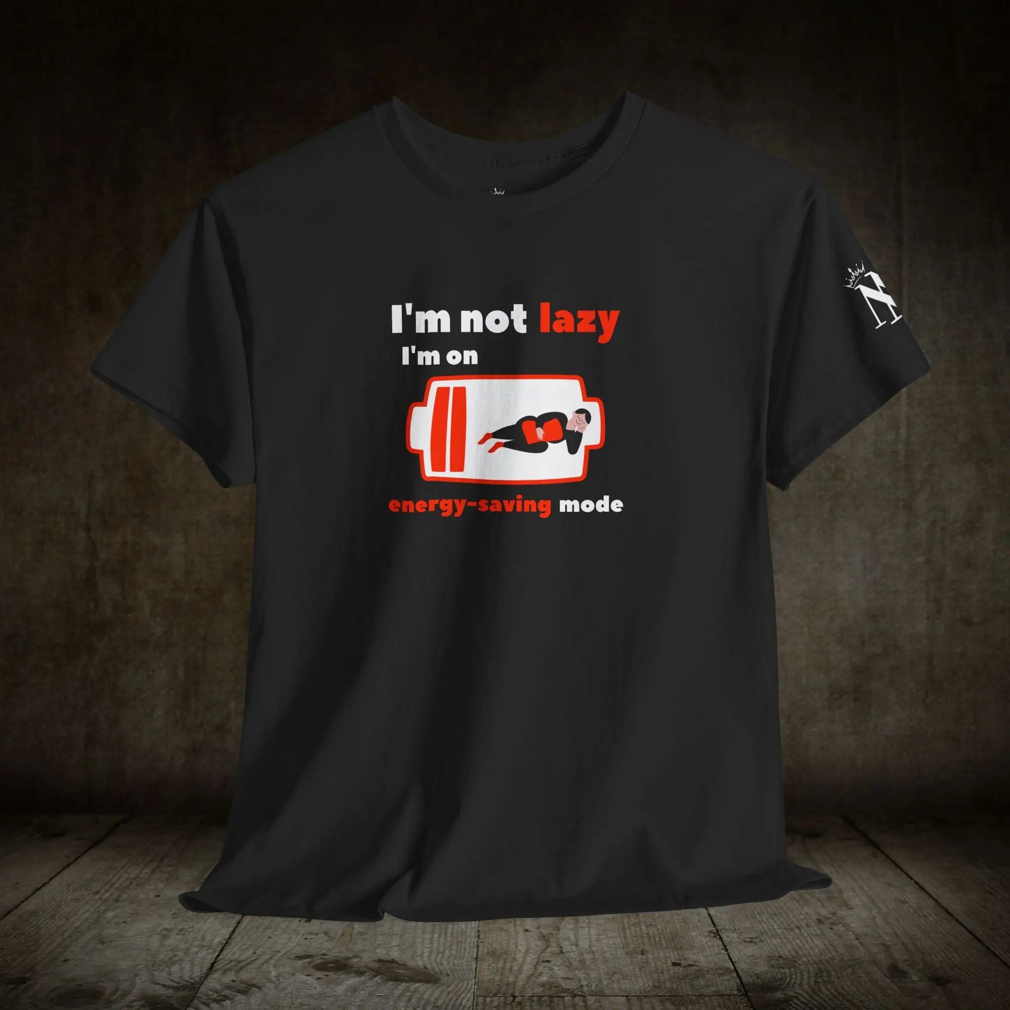 Energy Saving Mode | Mix & Match Cotton Unisex Fun-Flirty Lovers’ T-Shirts
