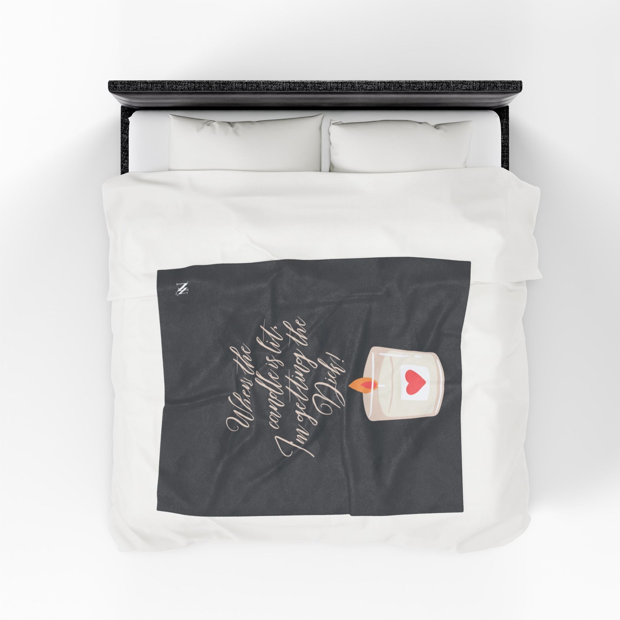 When the Candle is Lit | Mix & Match Fun-Flirty Lovers’ Blankets