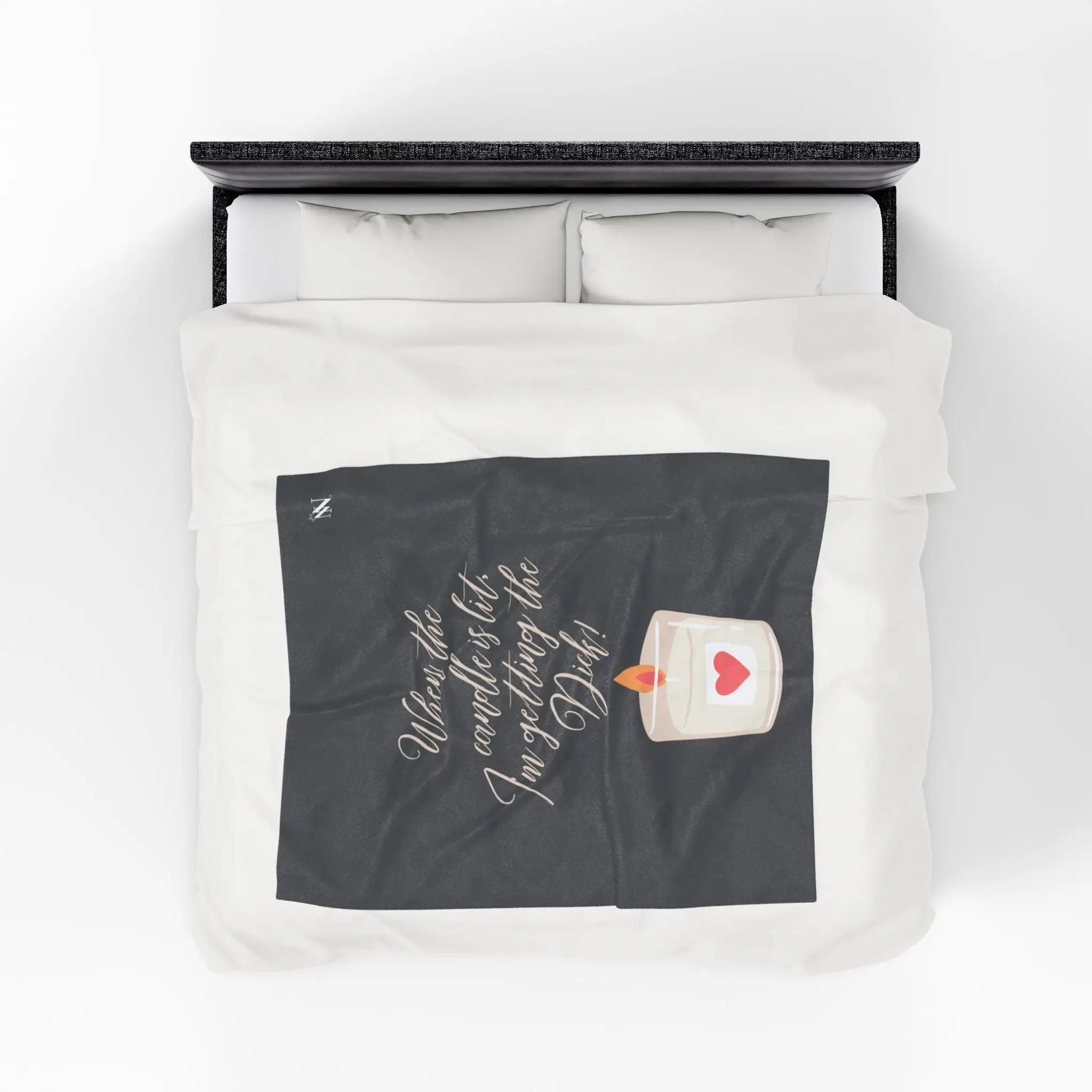 When the Candle is Lit | Mix & Match Fun-Flirty Lovers’ Blankets
