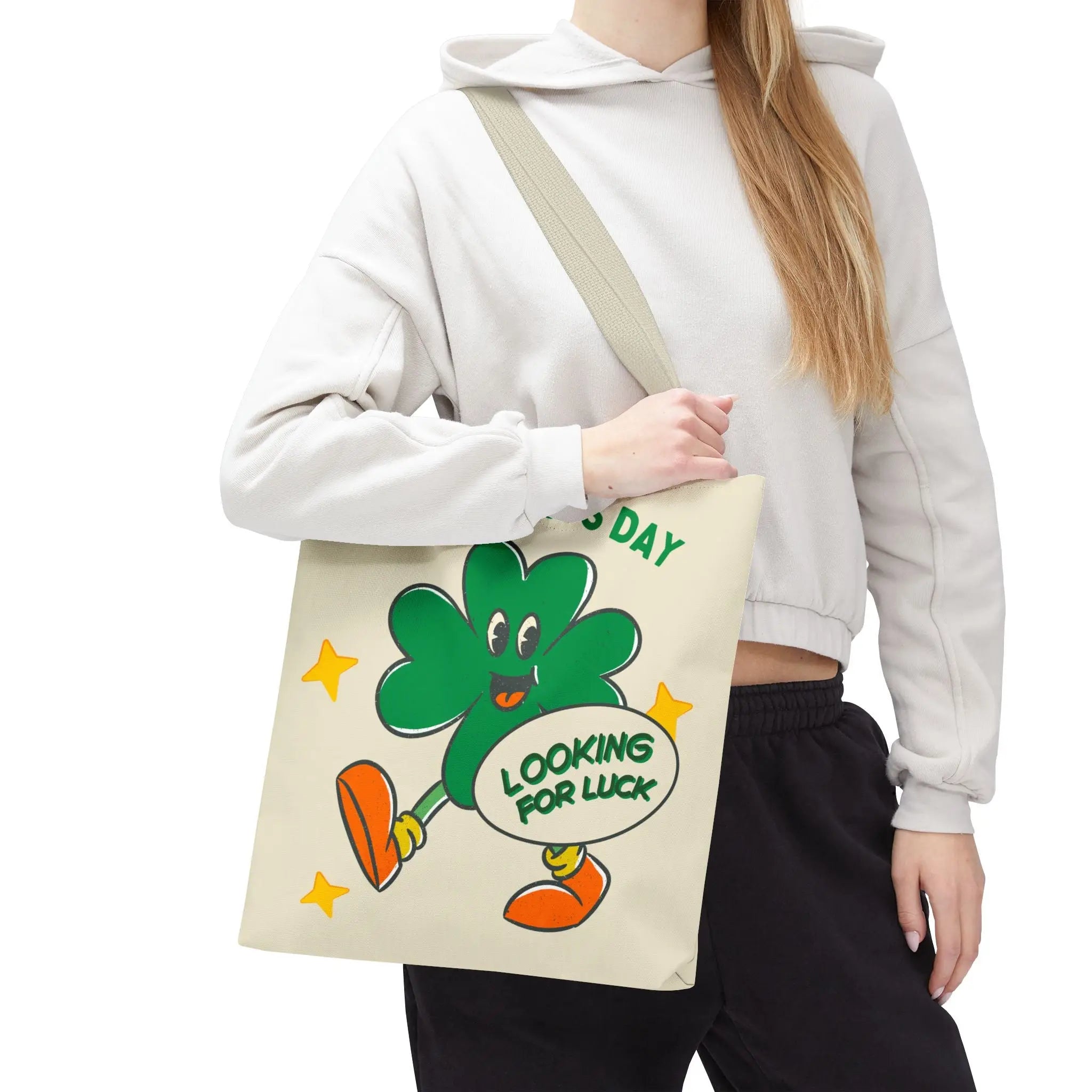 Looking for Luck Shamrock St. Patrick’s Day | Mix & Match Fun-Flirty Lovers’ Totes