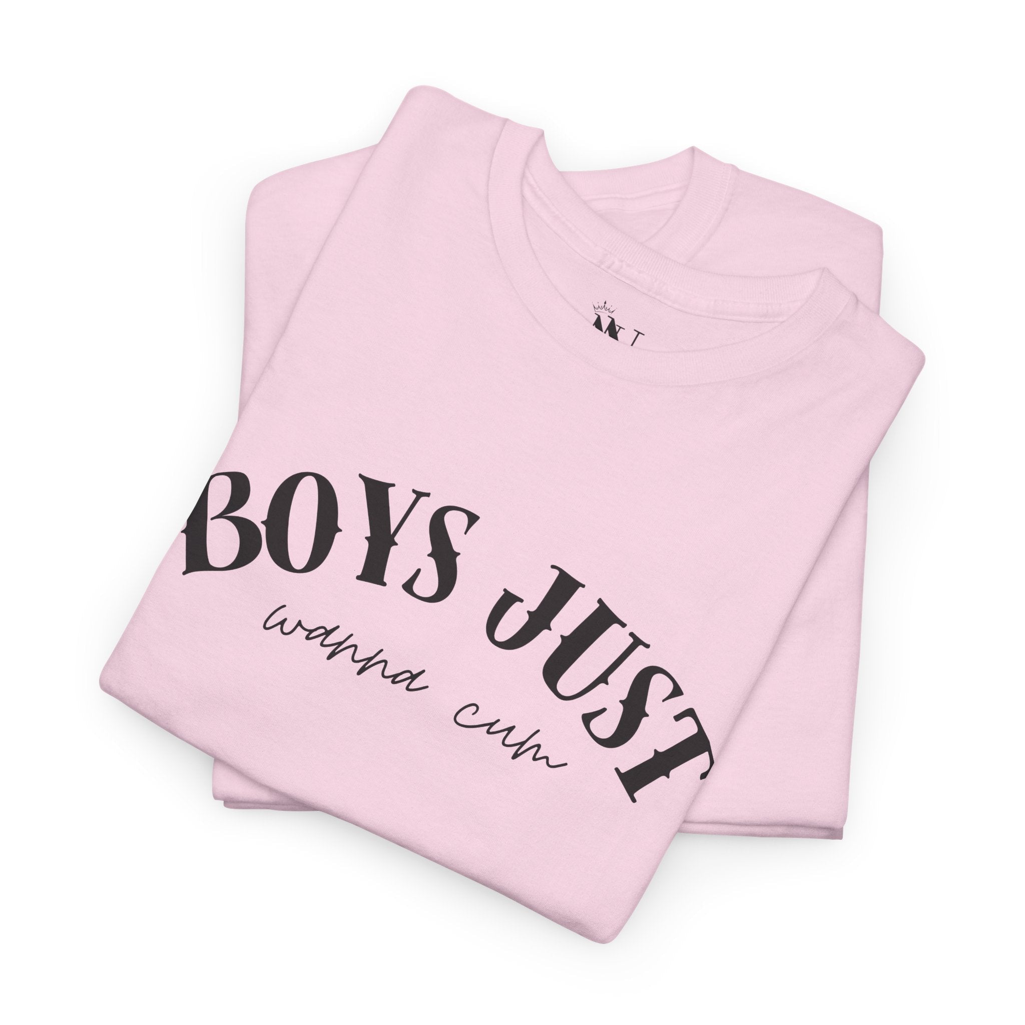 Boys Just Wanna | Mix & Match 100% Cotton Unisex Fun-Flirty Lovers’ Tees