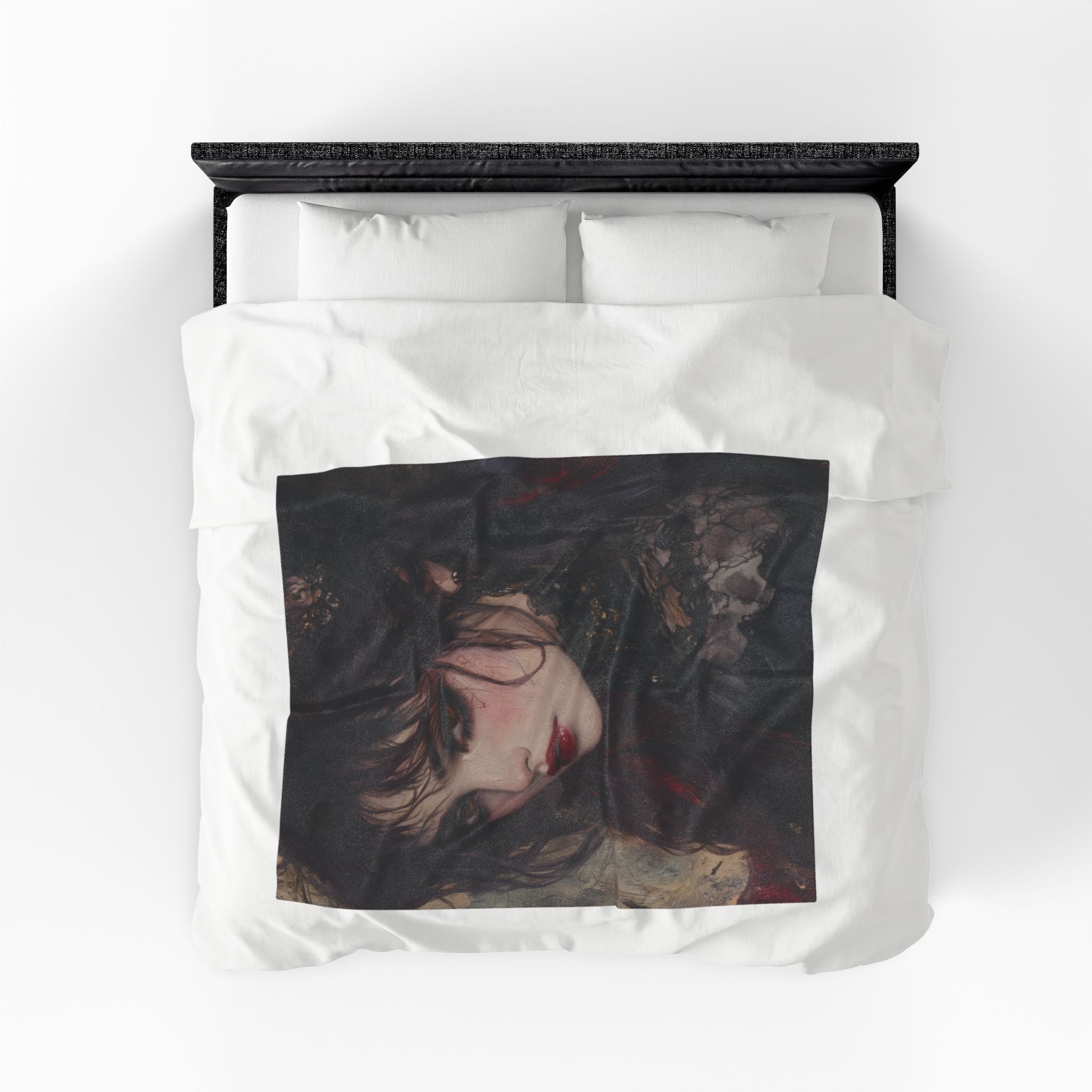 She is Darkness | Mix & Match Soft Fun-Flirty Loversā Blankets