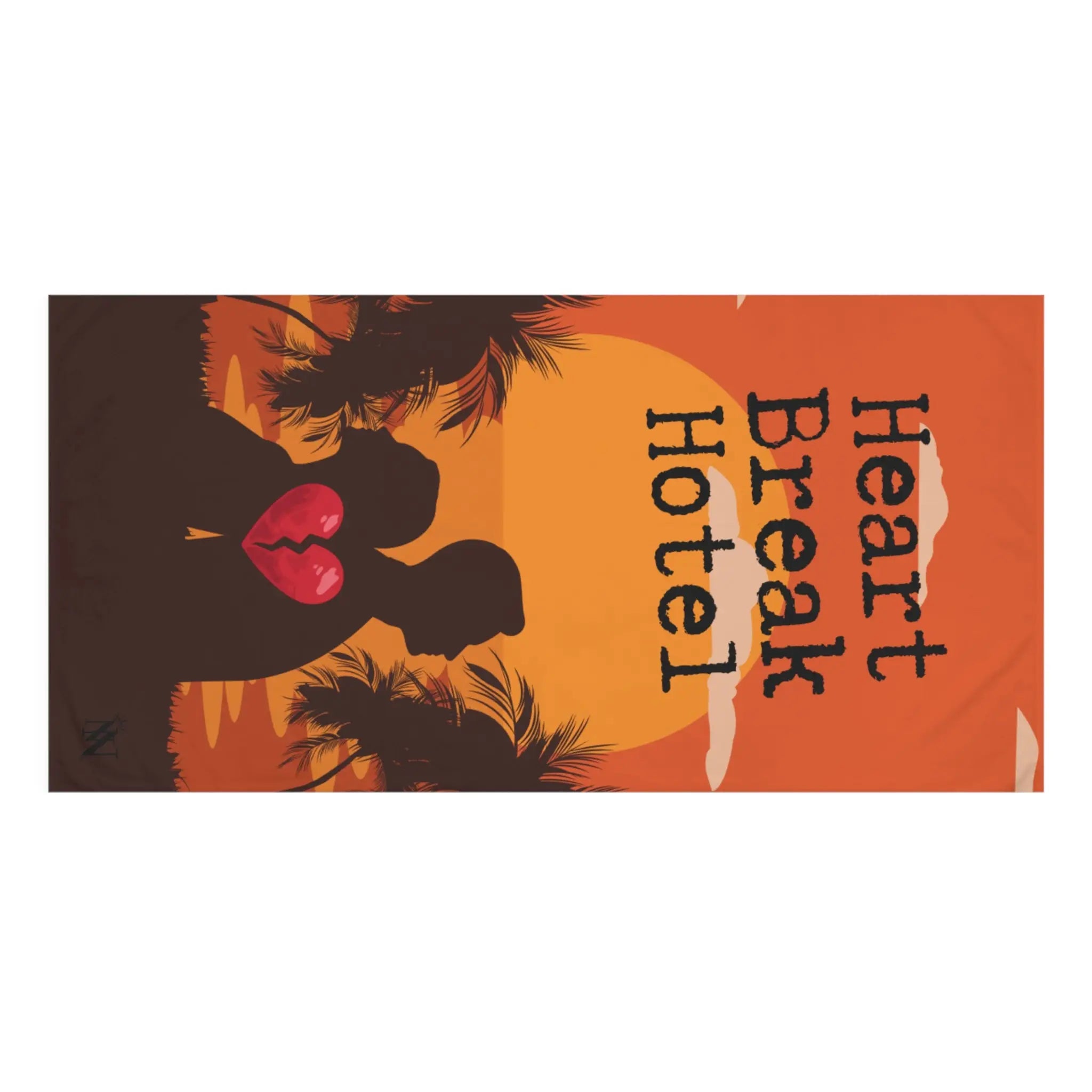 Heart Break Hotel Sunset Anal Play Sex Towel