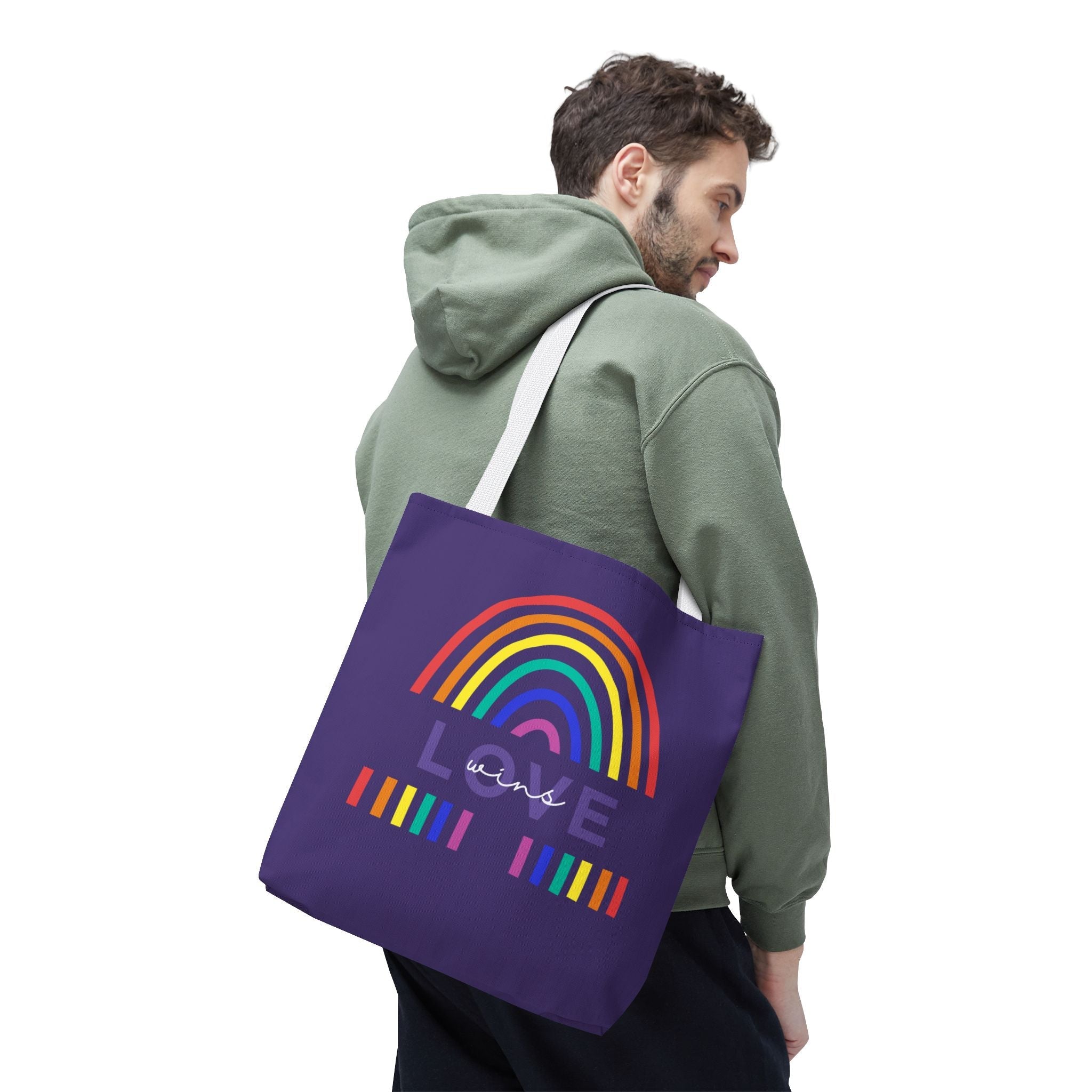 Love Wins Rainbow | Mix & Match Fun-Flirty Lovers’ Totes