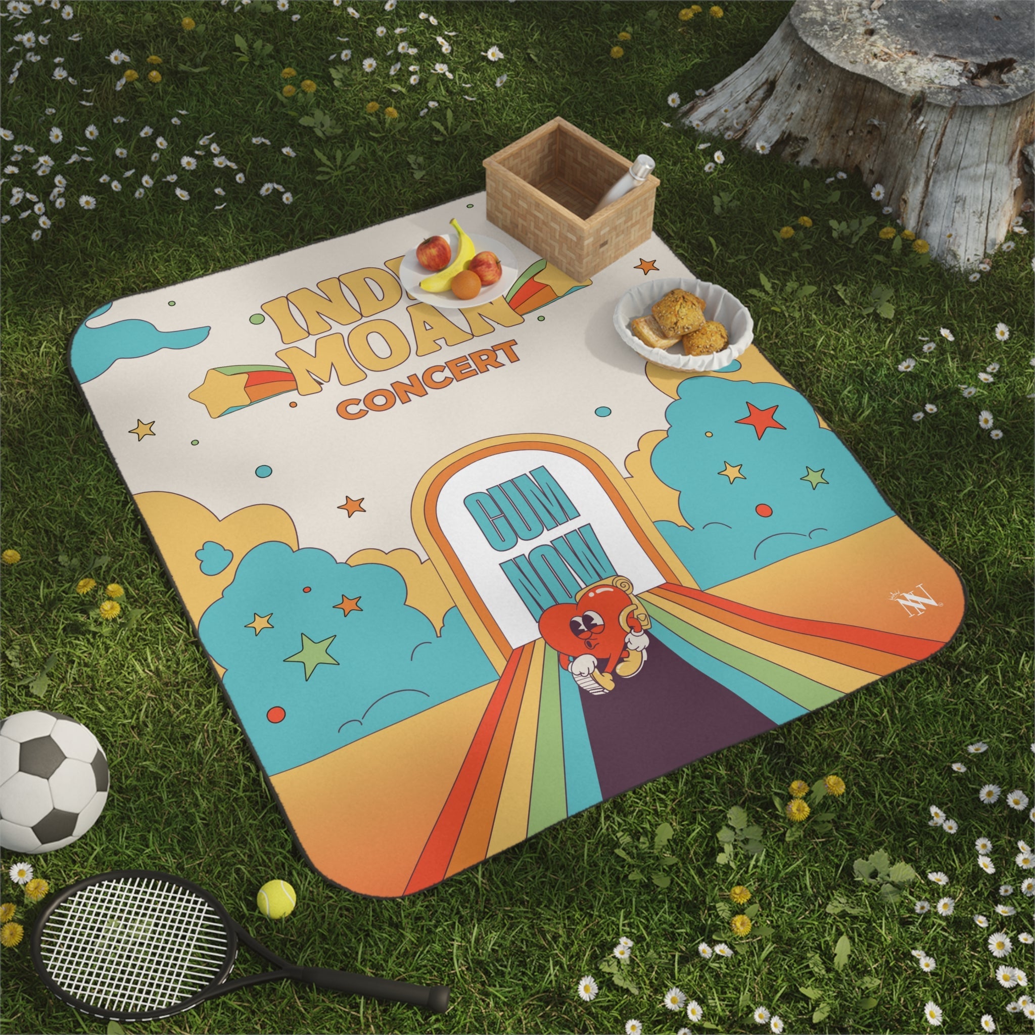 Indie Moan Concert | Mix Match Fun-Flirty Lovers’ Water-Resistant Blankets