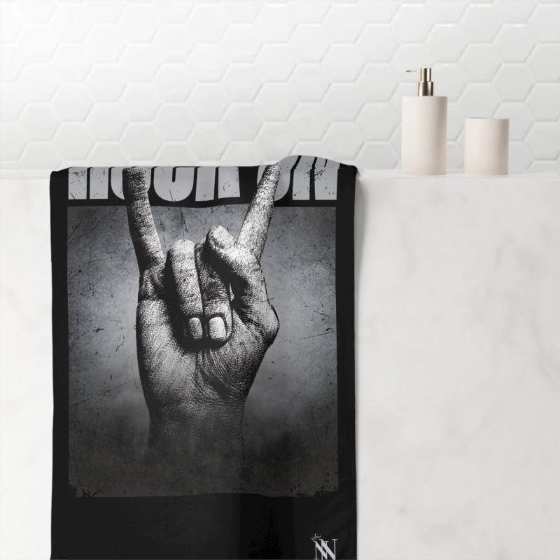 Rock On Horns | Mix & Match XL Fun-Flirty Lovers’ Towels