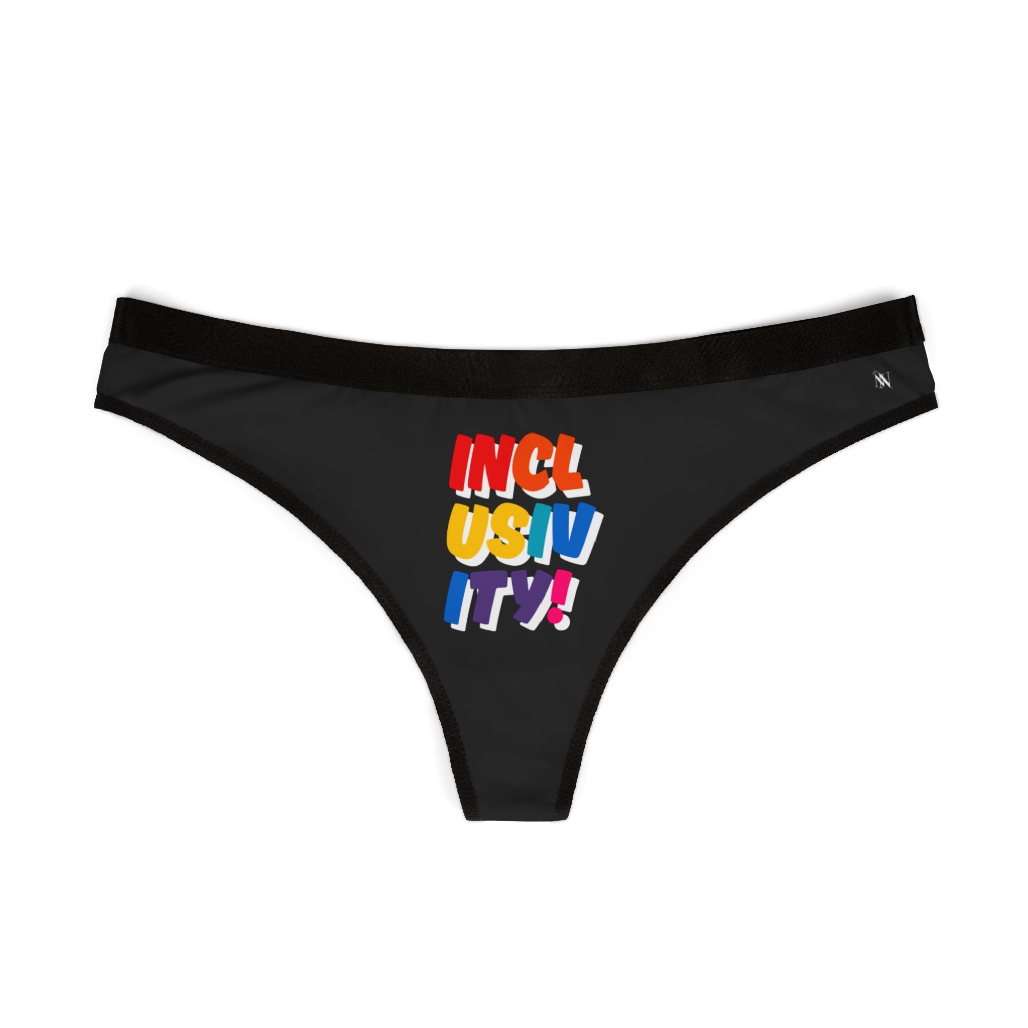 Inclusivity! Rainbow Sex Gifts Humor Naughty Women’s Thong