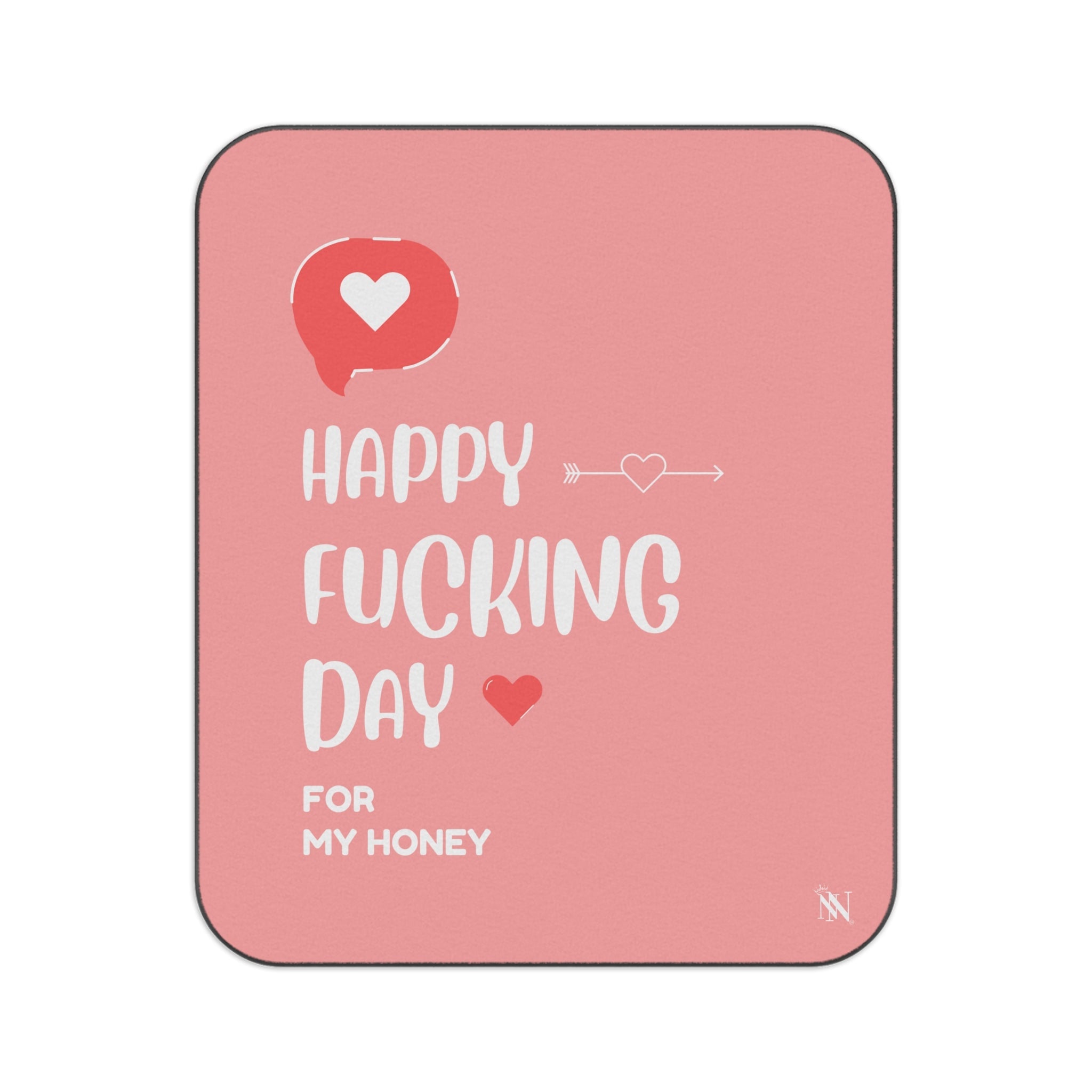Happy Fucking Day | Mix Match Fun-Flirty Lovers’ Water-Resistant Blankets