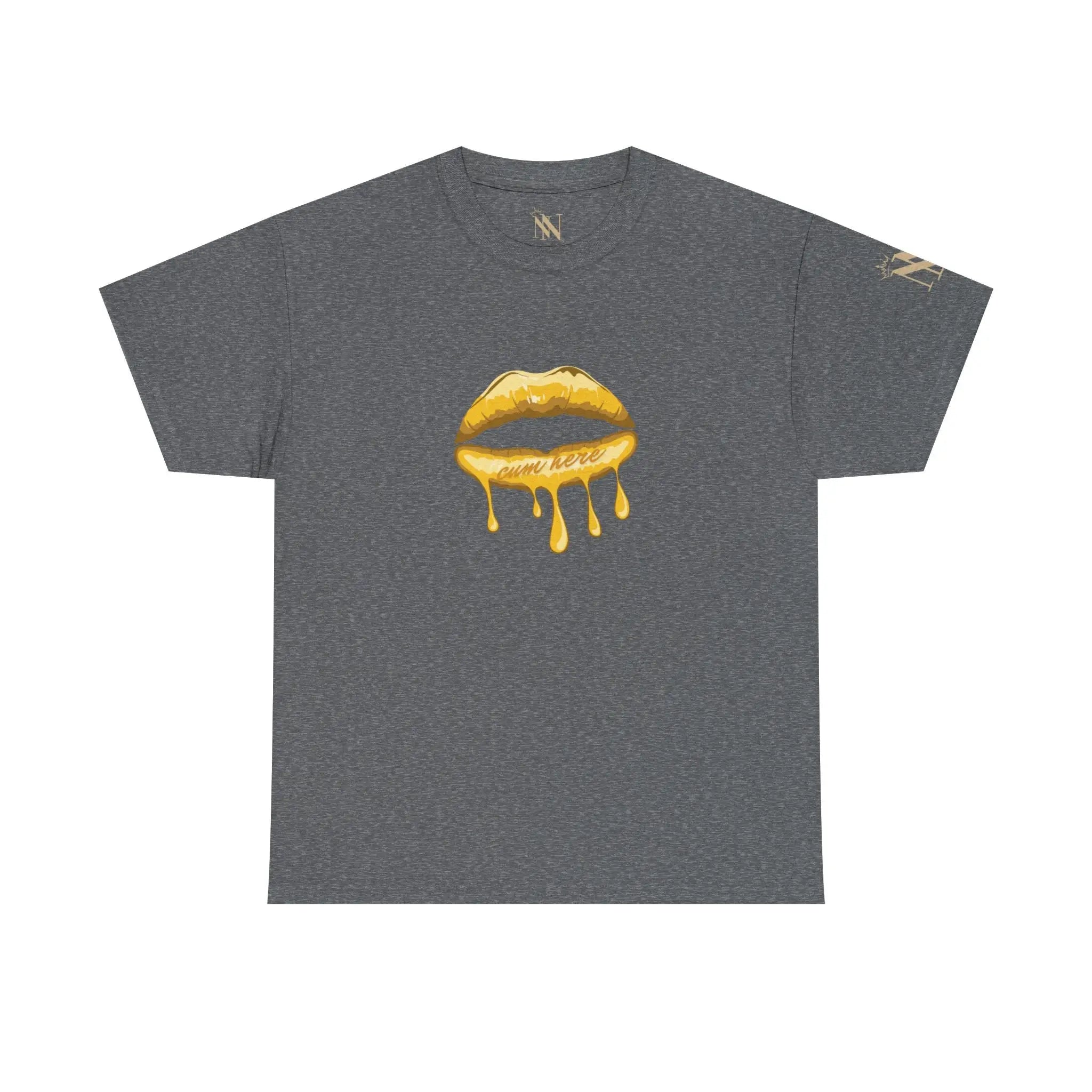 Cum Here Lips | Mix & Match 100% Cotton Unisex Fun-Flirty Lovers’ Tees