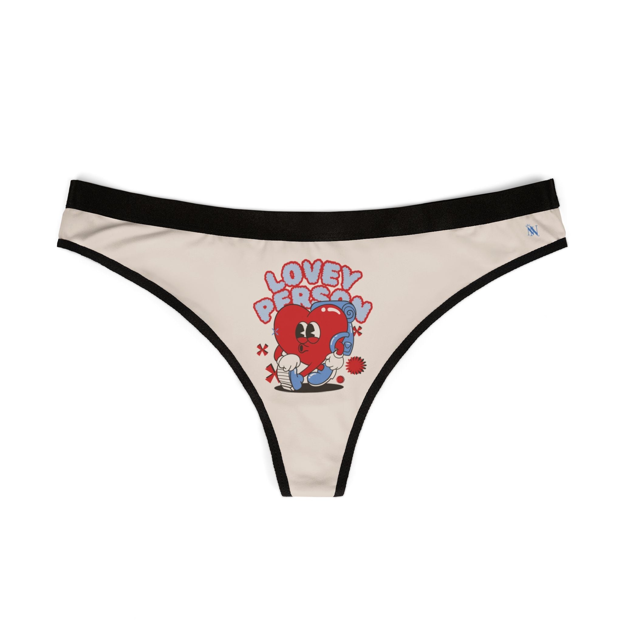 Lovey Person | Mix & Match Women’s Fun-Flirty Lovers’ Thongs