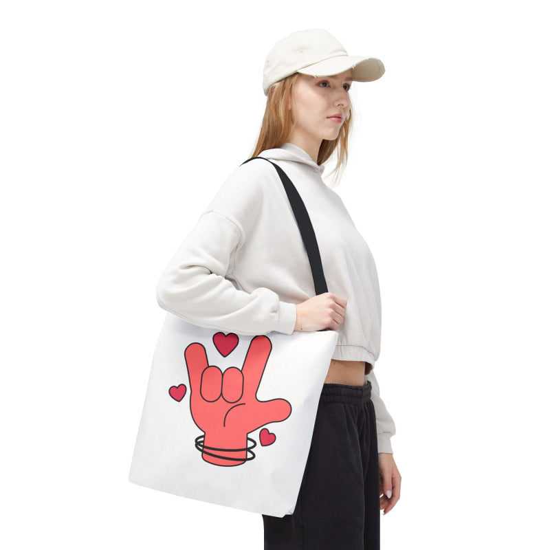 I Love You Hand Sign | Mix & Match Fun-Flirty Lovers’ Totes