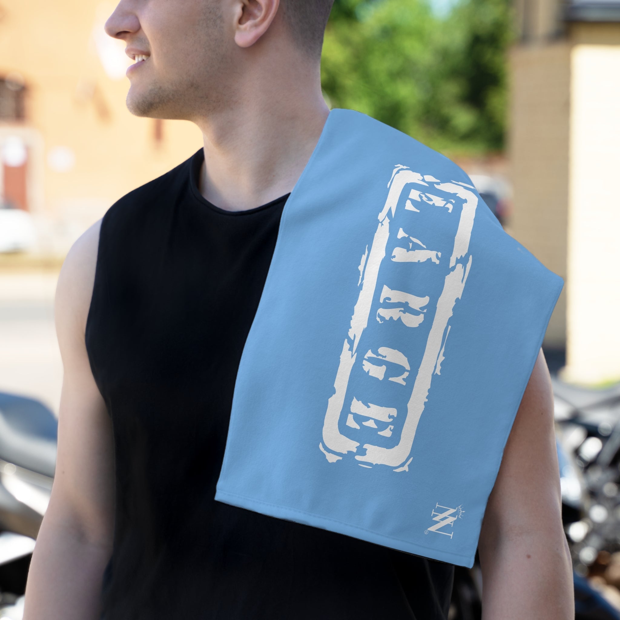 Large Light Blue | Mix & Match Soft Fun-Flirty Lovers’ Towels