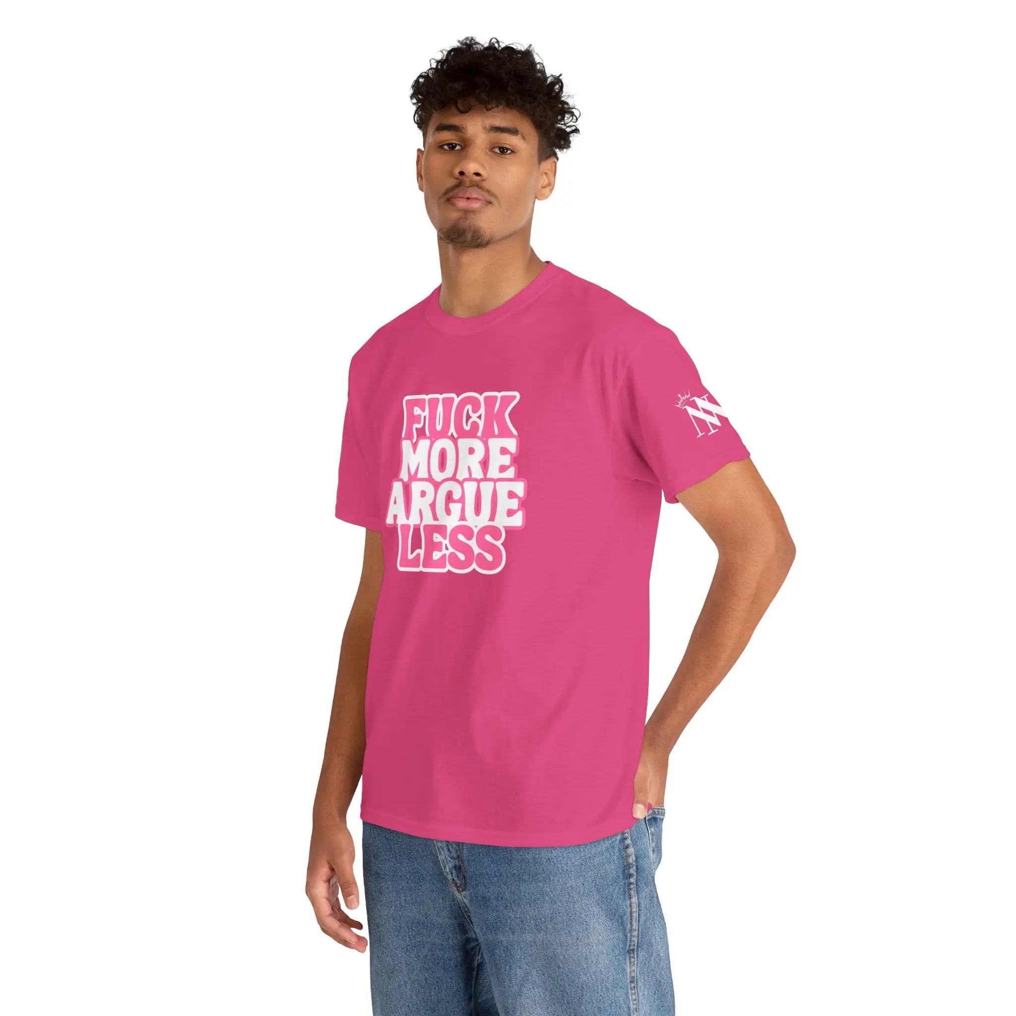 Fuck More Argue Less Sex Gifts Graphic T-Shirt
