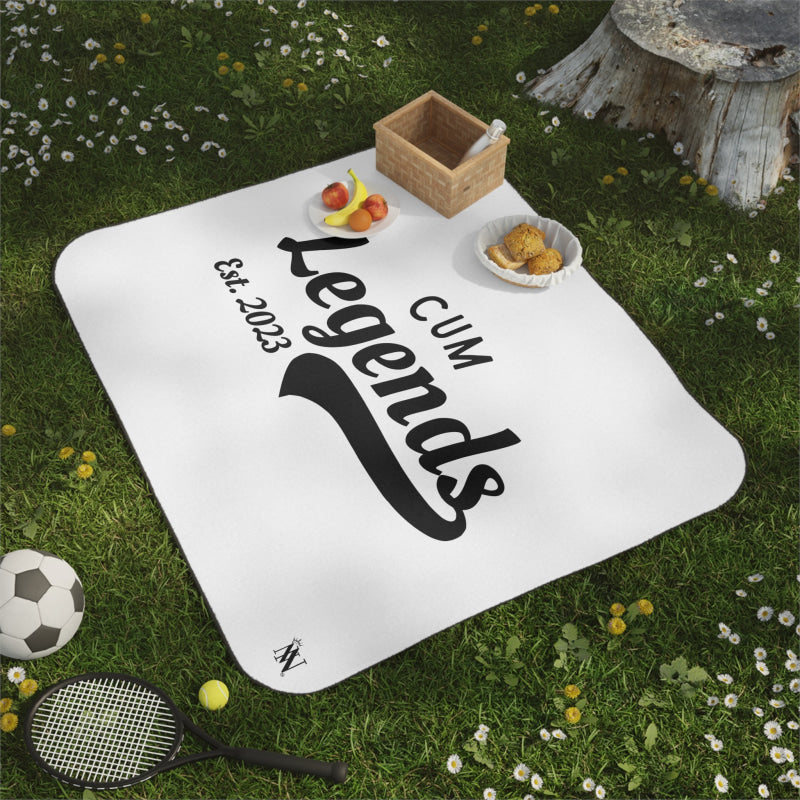 Cum Legends Est 2023 | Mix Match Fun-Flirty Lovers’ Water-Resistant Blankets
