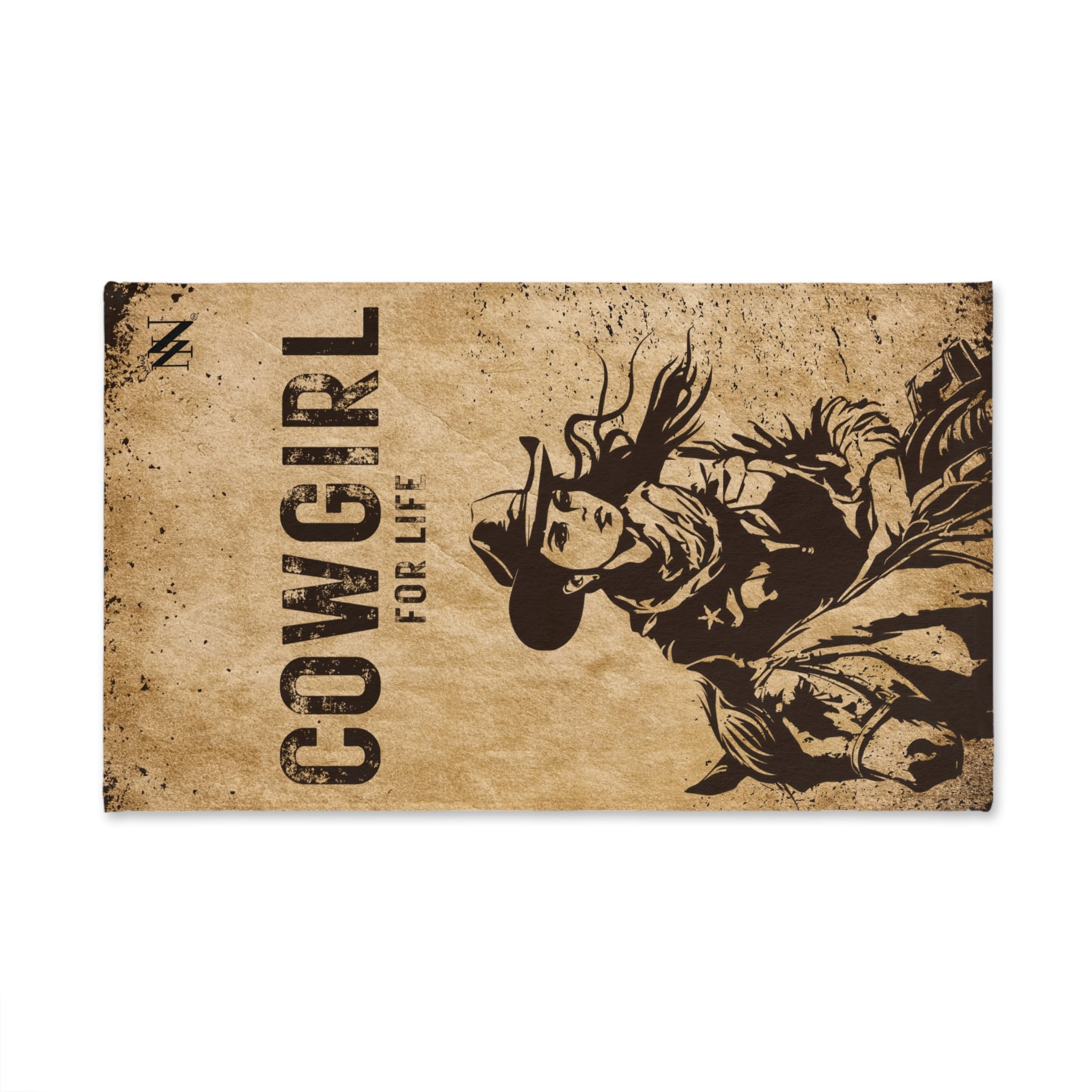 Vintage Cowgirl for Life Poster Classic Large Super Soft Flirty Lovers’ Sex Towels