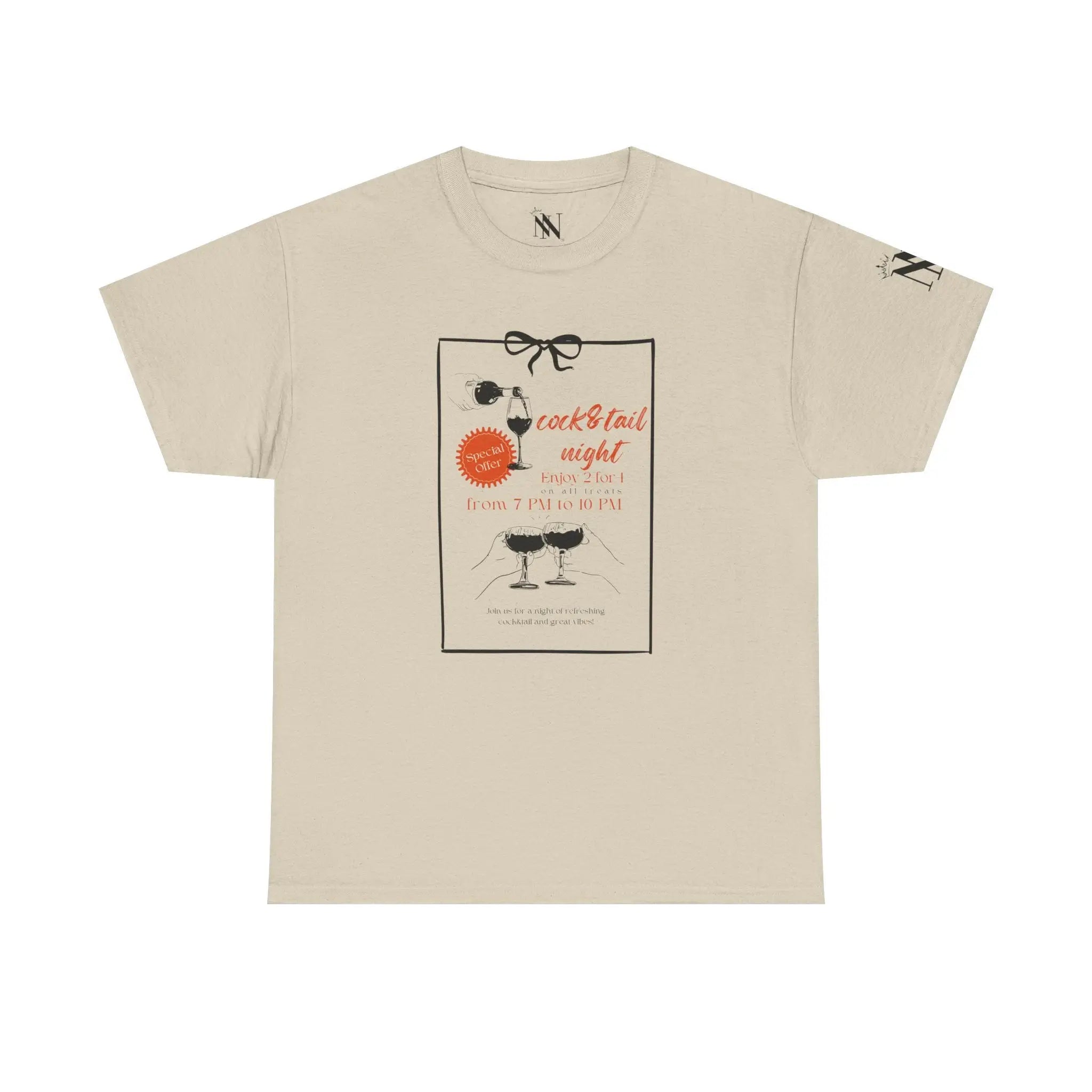 Cock & Tail Night | Mix & Match Cotton Unisex Fun-Flirty Loversโ T-Shirts