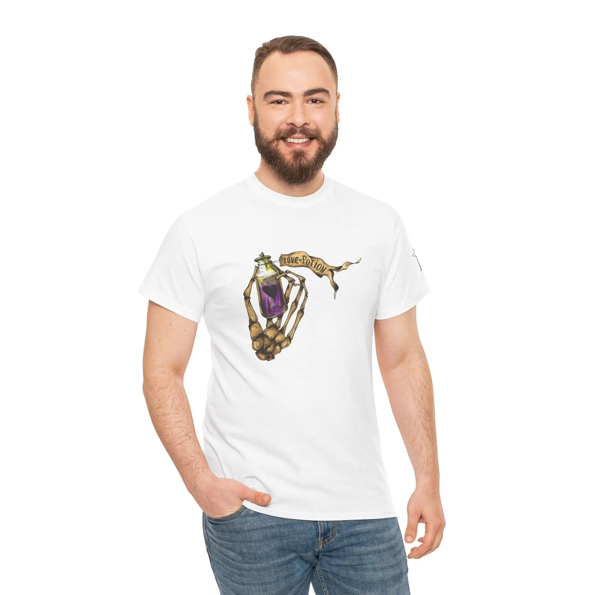 Death’s Love Potion | Mix & Match 100% Cotton Unisex Fun-Flirty Lovers’ Tees
