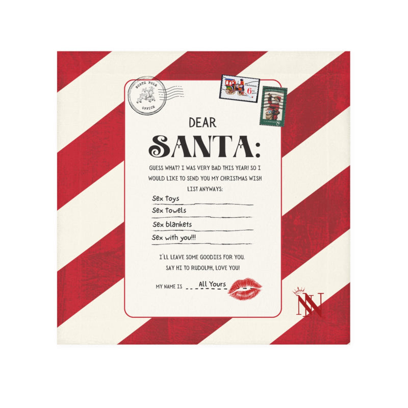 Dear Santa | Mix & Match Lils’ Fun-Flirty Lovers’ Towels