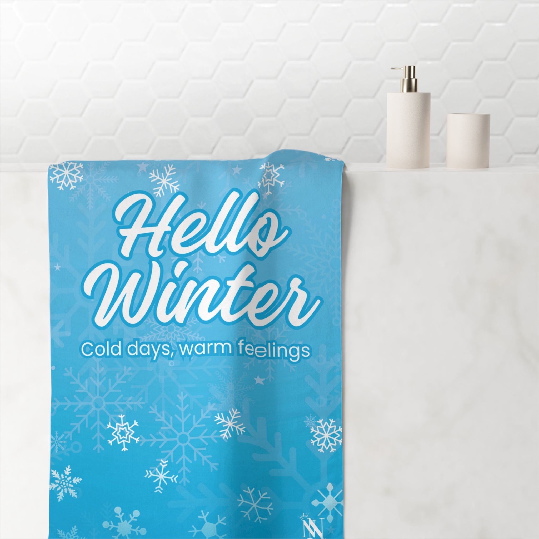 Hello Winter | Mix & Match XL Fun-Flirty Lovers’ Towels