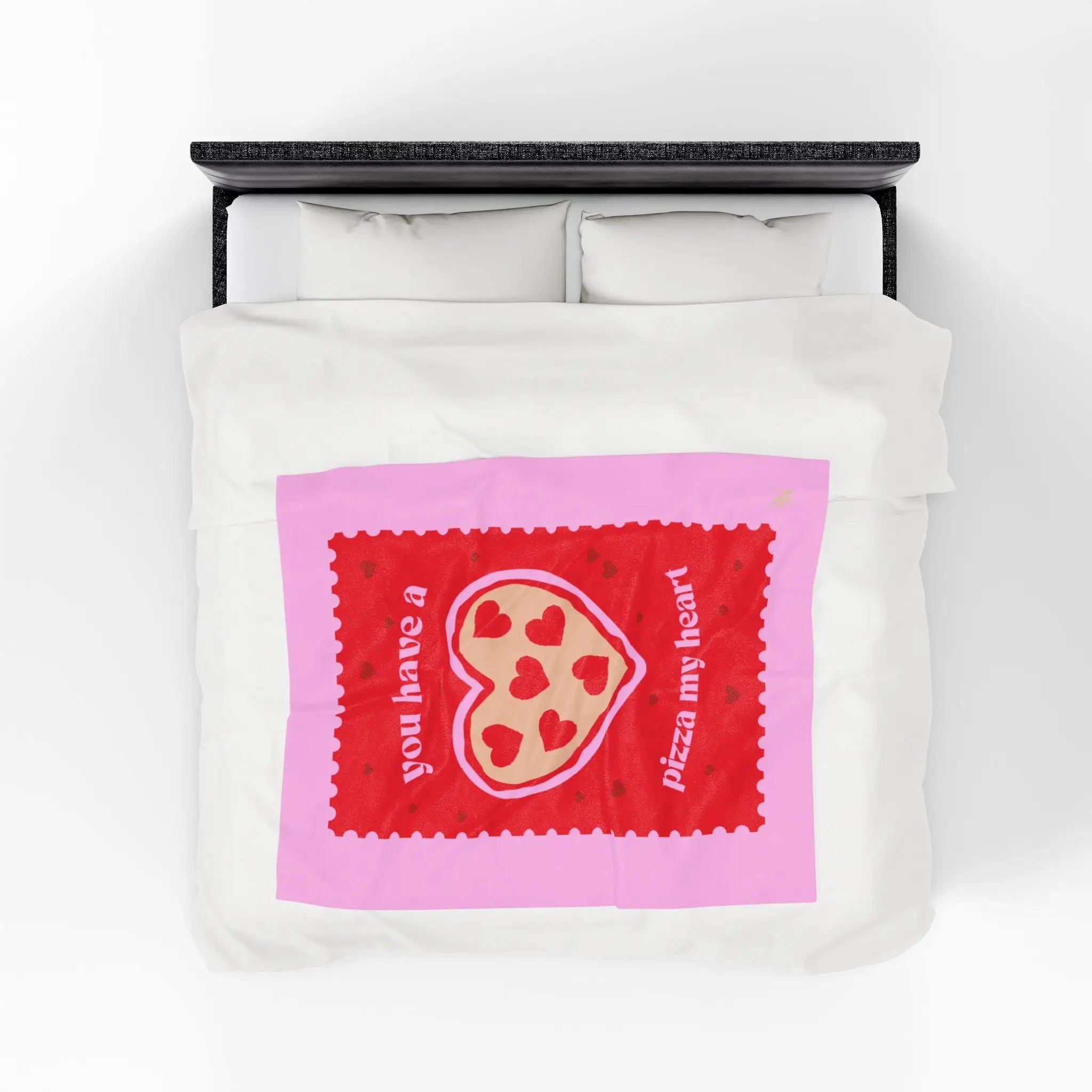 You Have a Pizza My Heart | Mix & Match Soft Fun-Flirty Lovers’ Blankets