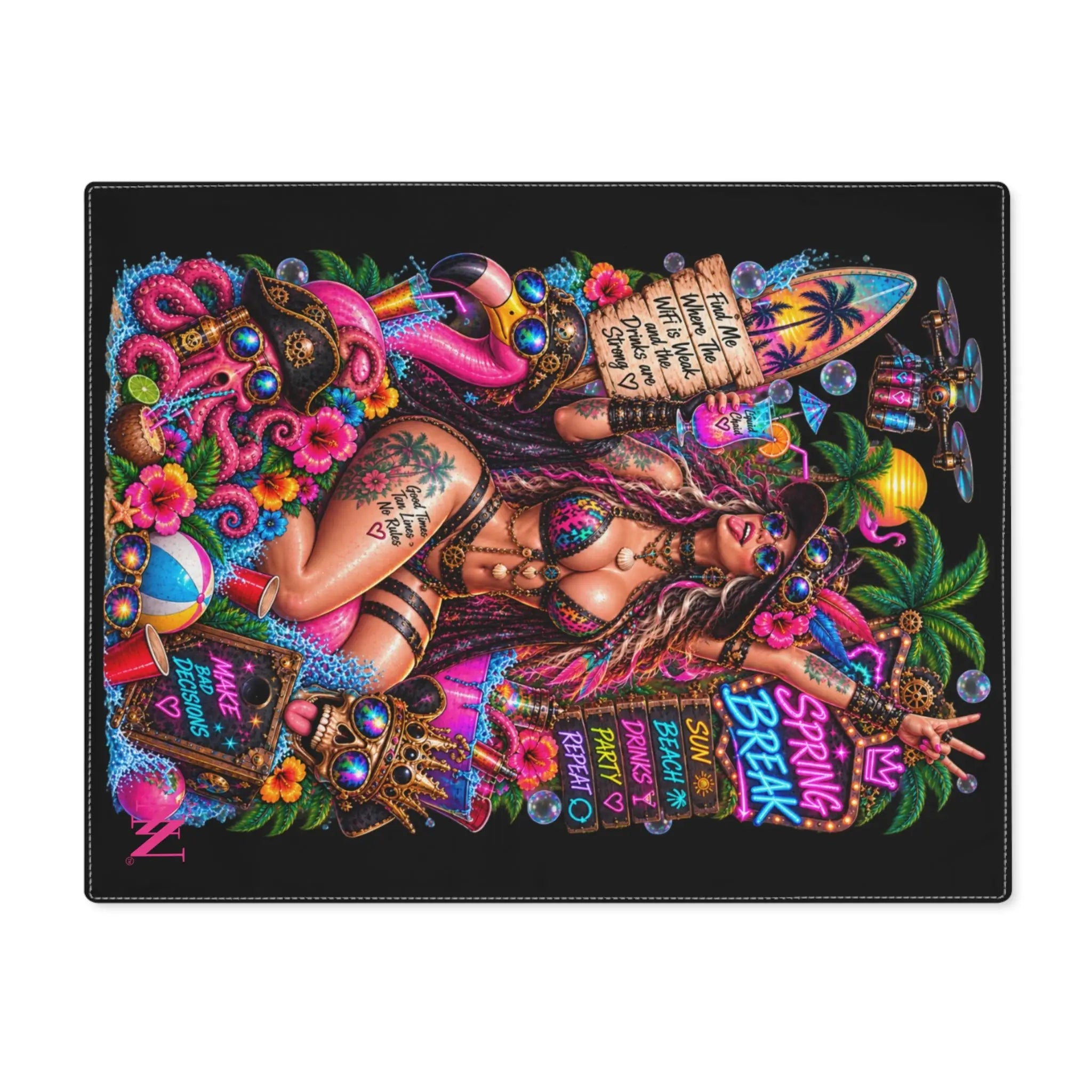 Spring Break Wicked Fantasy Sex Toy Mat