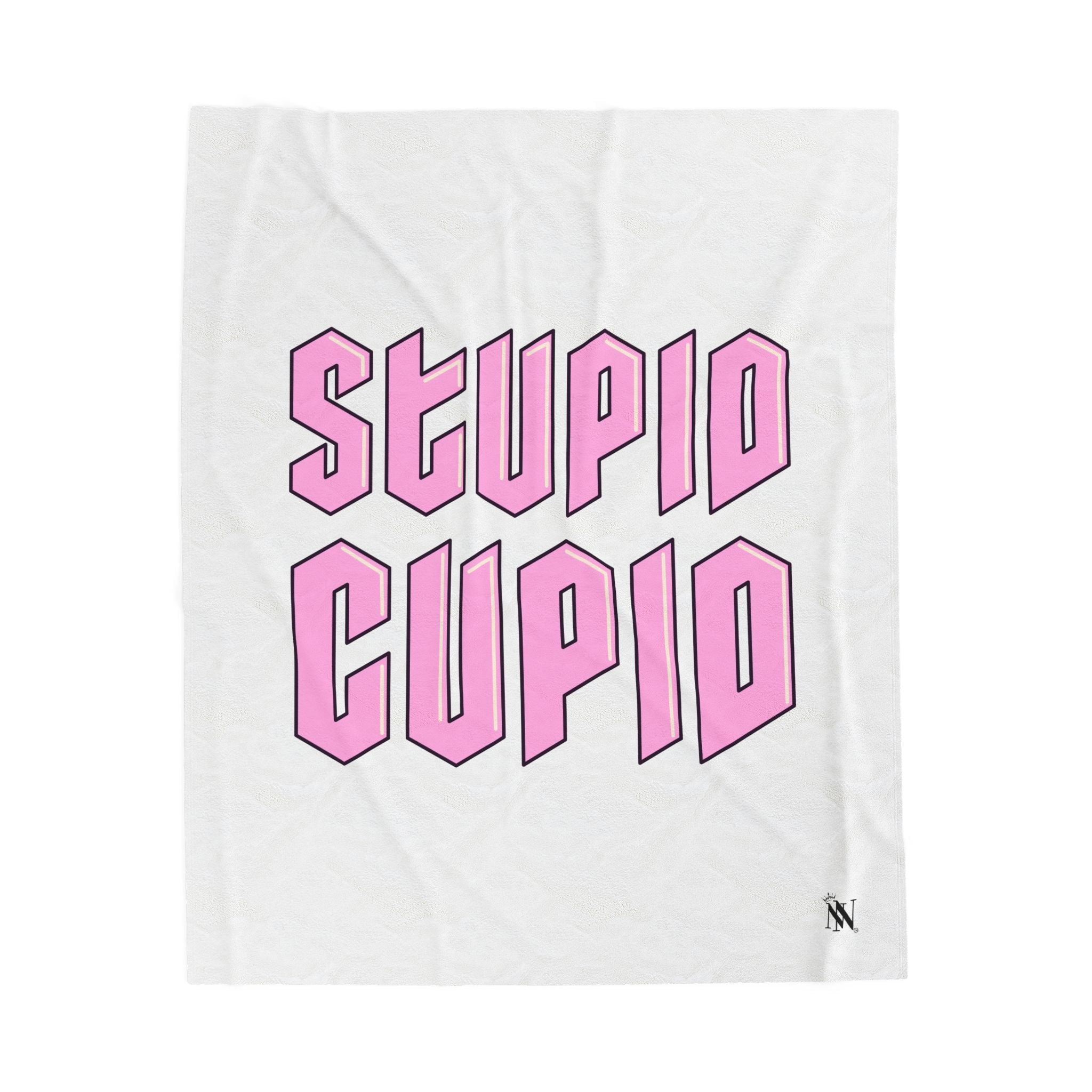 Stupid Cupid | Mix & Match Velveteen Fun-Flirty Lovers’ Blankets