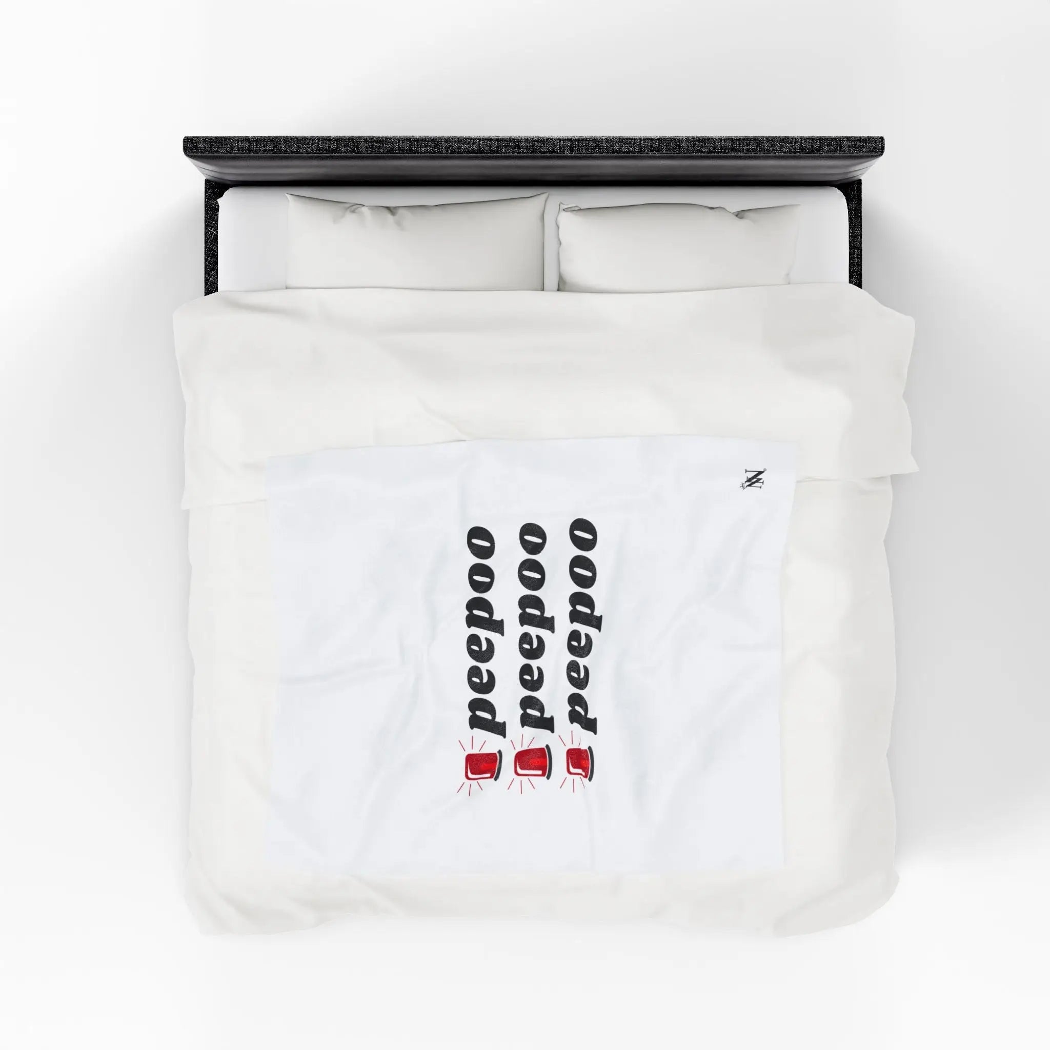 Pee Poo Alert | Mix & Match Fun-Flirty Lovers’ Blankets