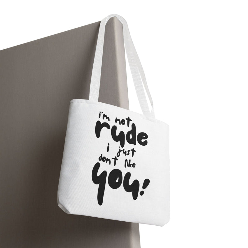 I’m Not Rude | Mix & Match Fun-Flirty Lovers’ Totes