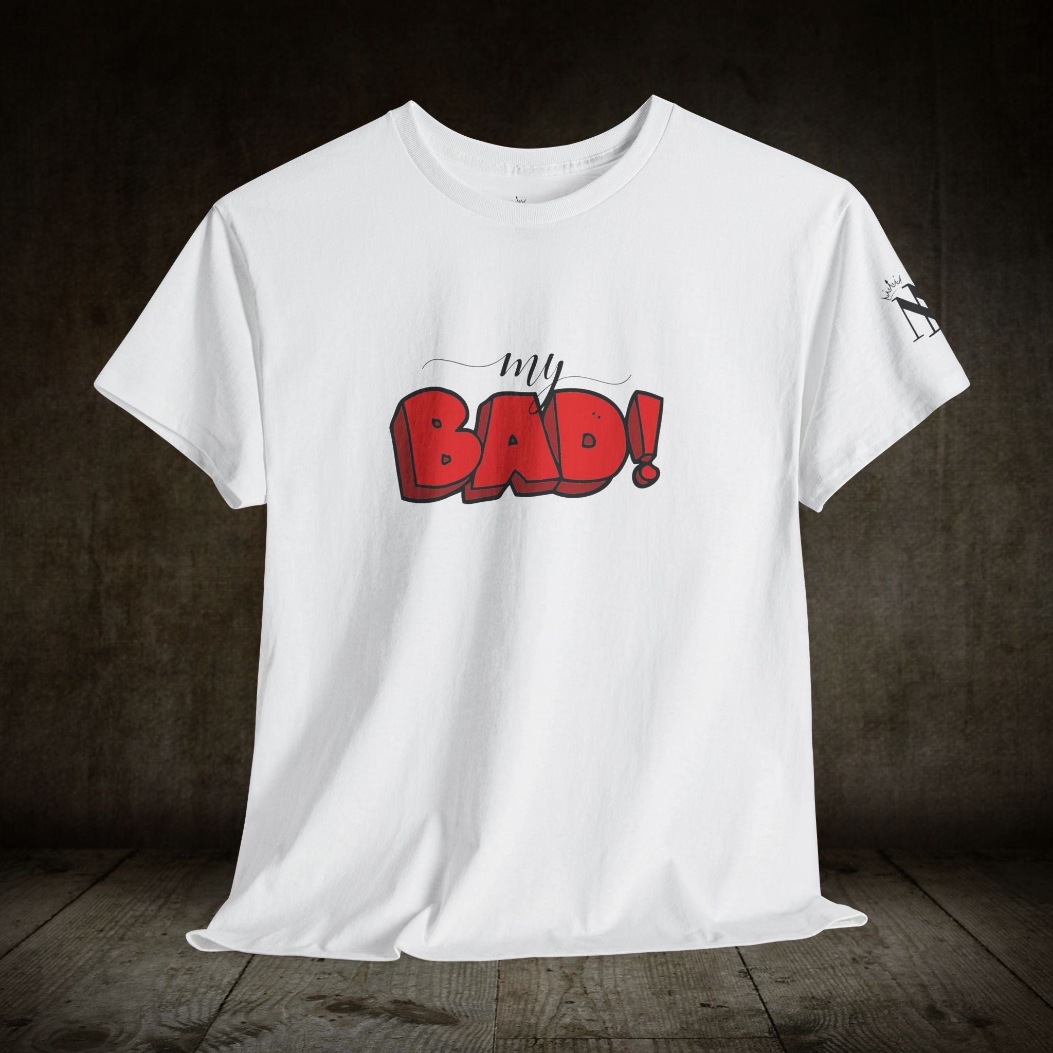 My Bad! | Mix & Match 100% Cotton Unisex Fun-Flirty Lovers’ Tees