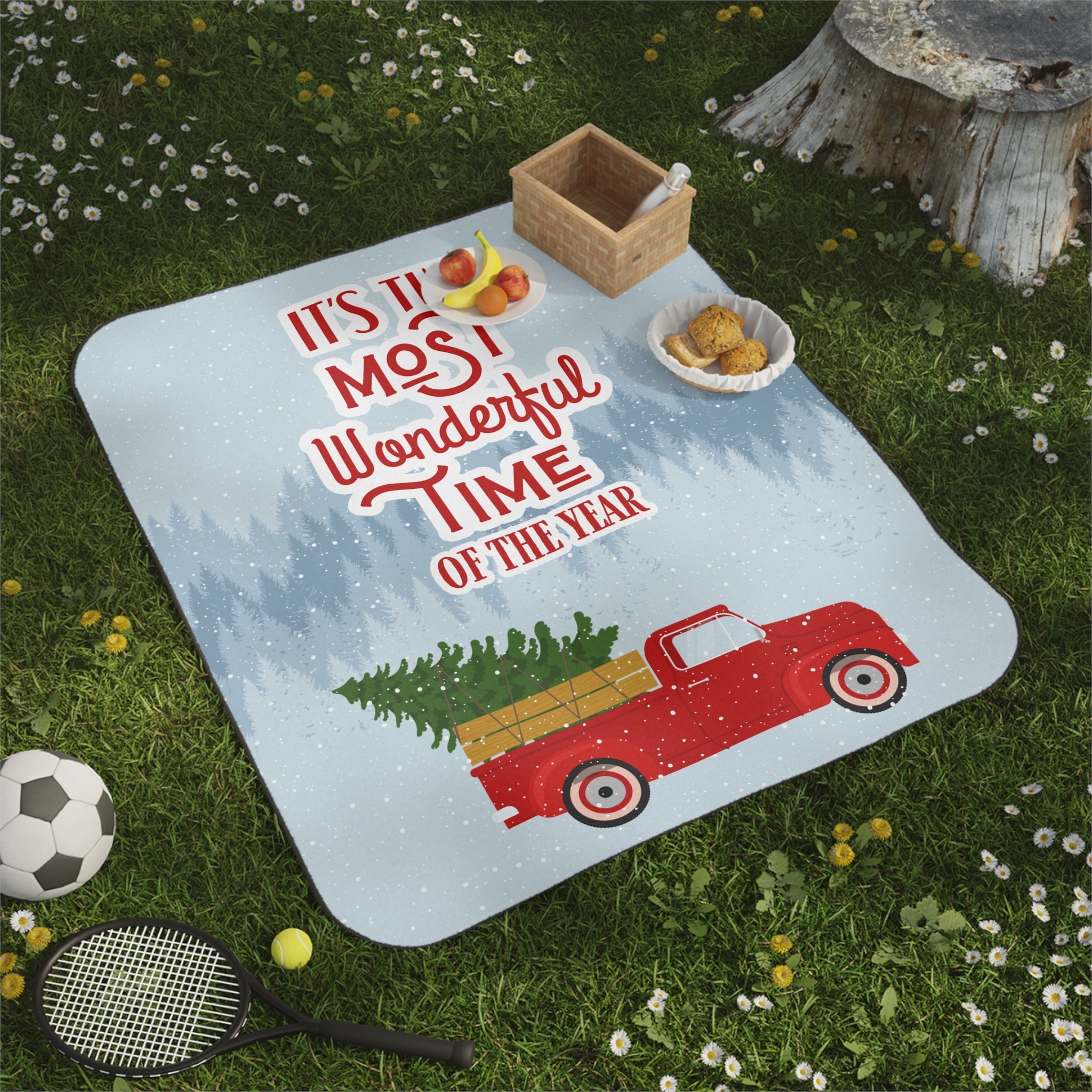 It’s The Most Wonderful Time | Mix Match Fun-Flirty Lovers’ Water-Resistant Blankets