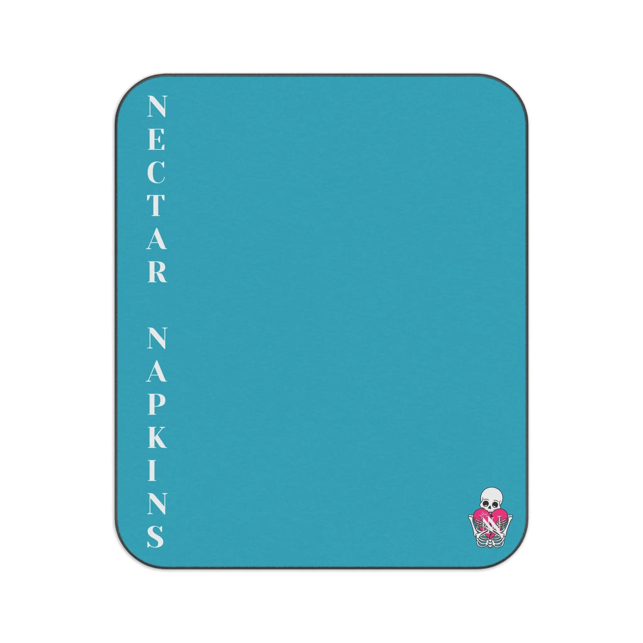 Nectar Napkins Brand Teal Water-Resistant Sex Blanket