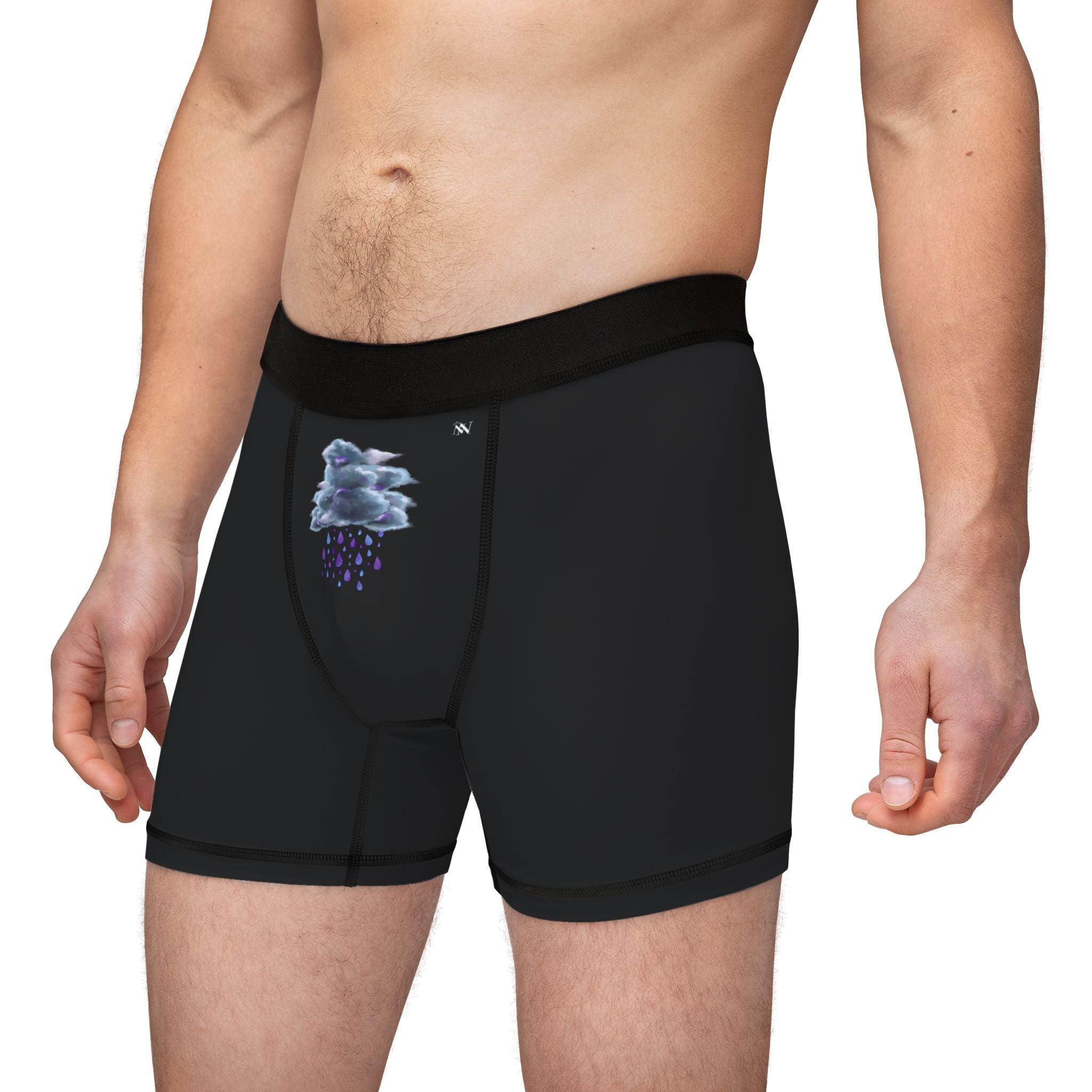 Purple Rain Cloud Naughty Sex Gifts for Him Men’s Boxer Briefs