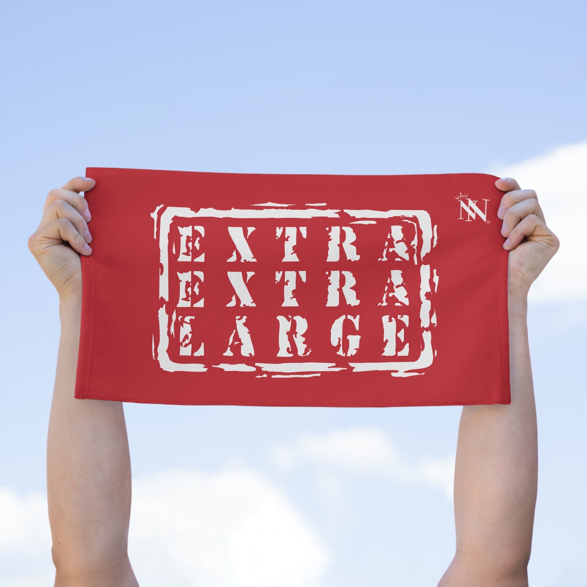 Extra Extra Large Red | Mix & Match Soft Fun-Flirty Lovers’ Towels