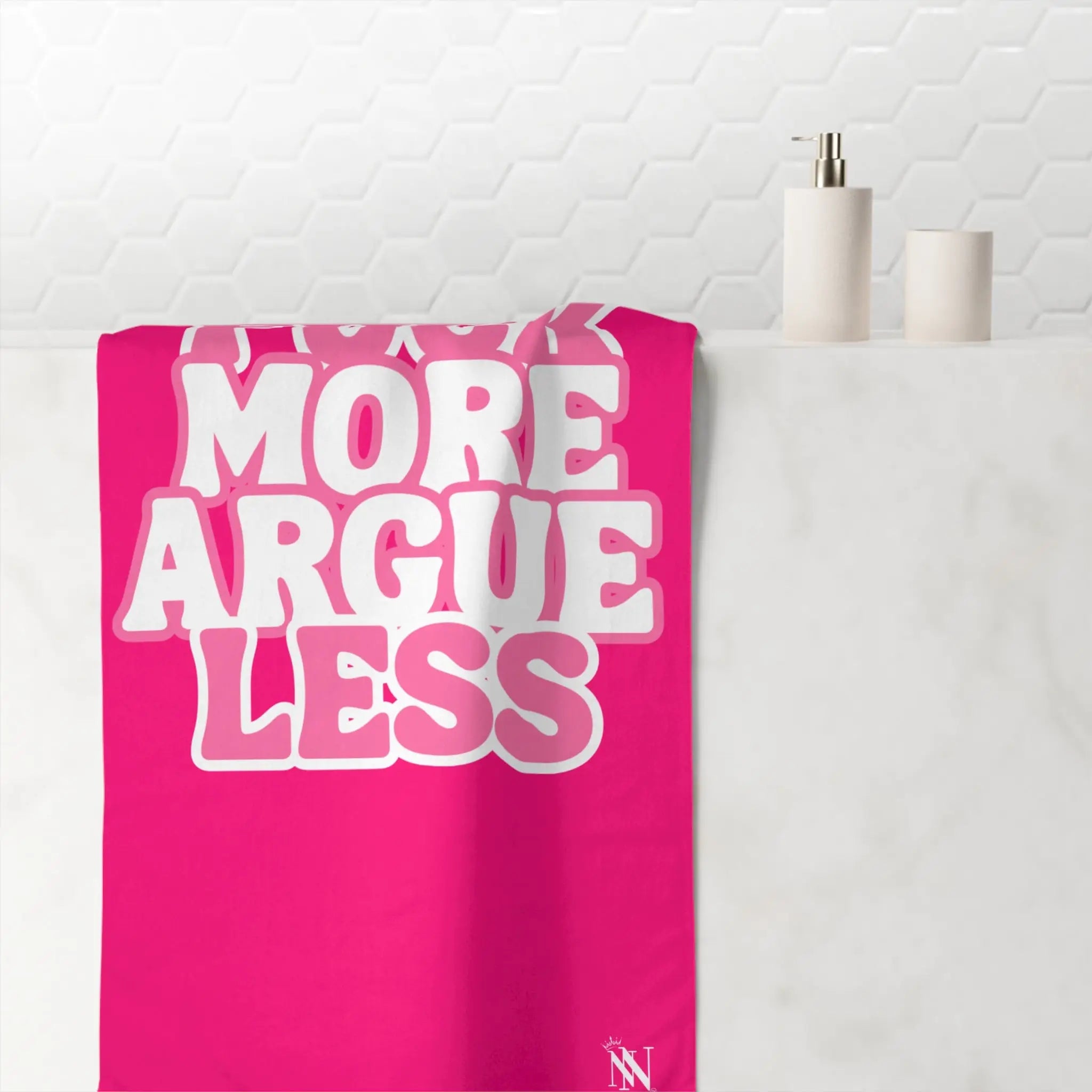 Fuck More Argue Less Big Anal Play Sex Towel