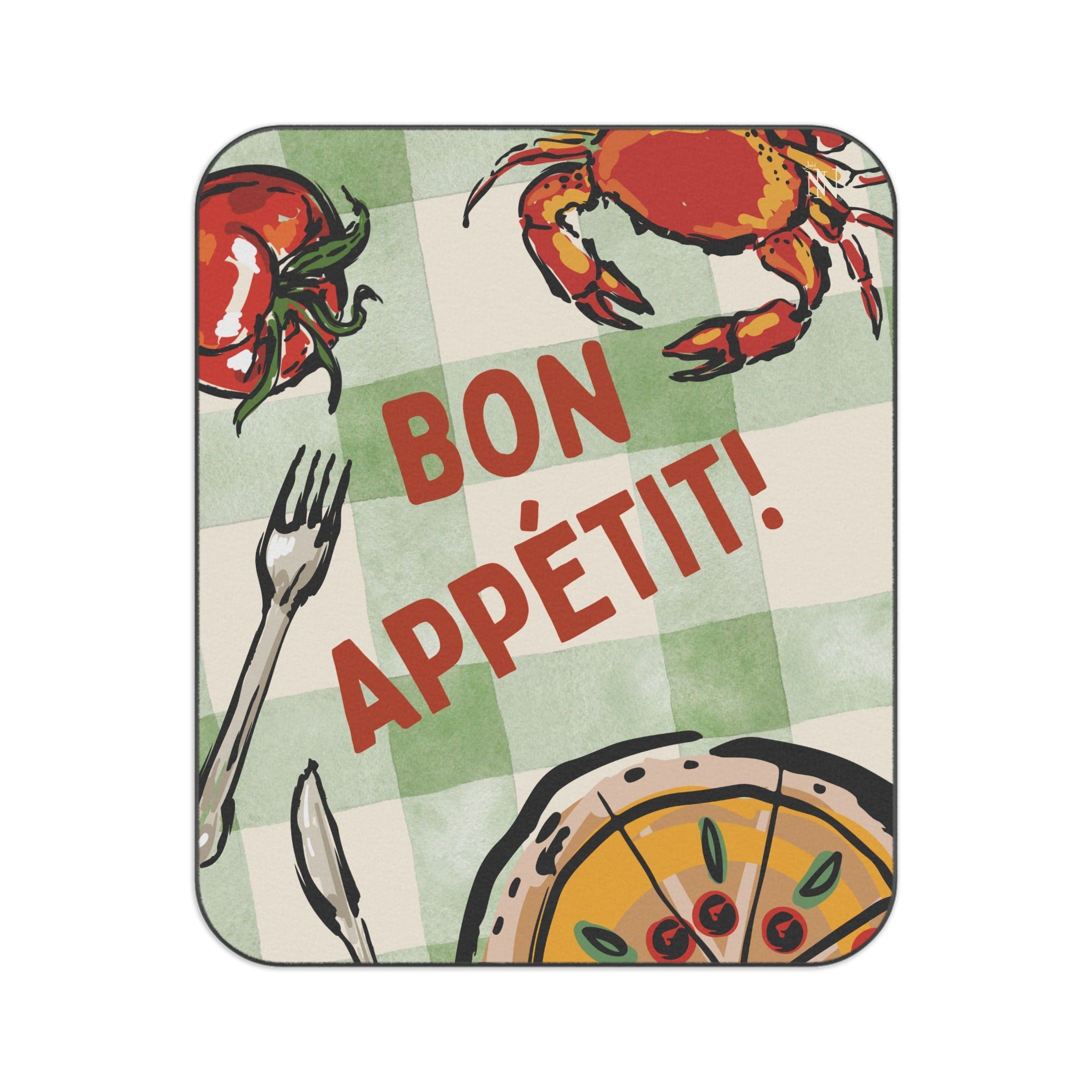 Bon Appetit! | Mix Match Fun-Flirty Lovers’ Water-Resistant Blankets