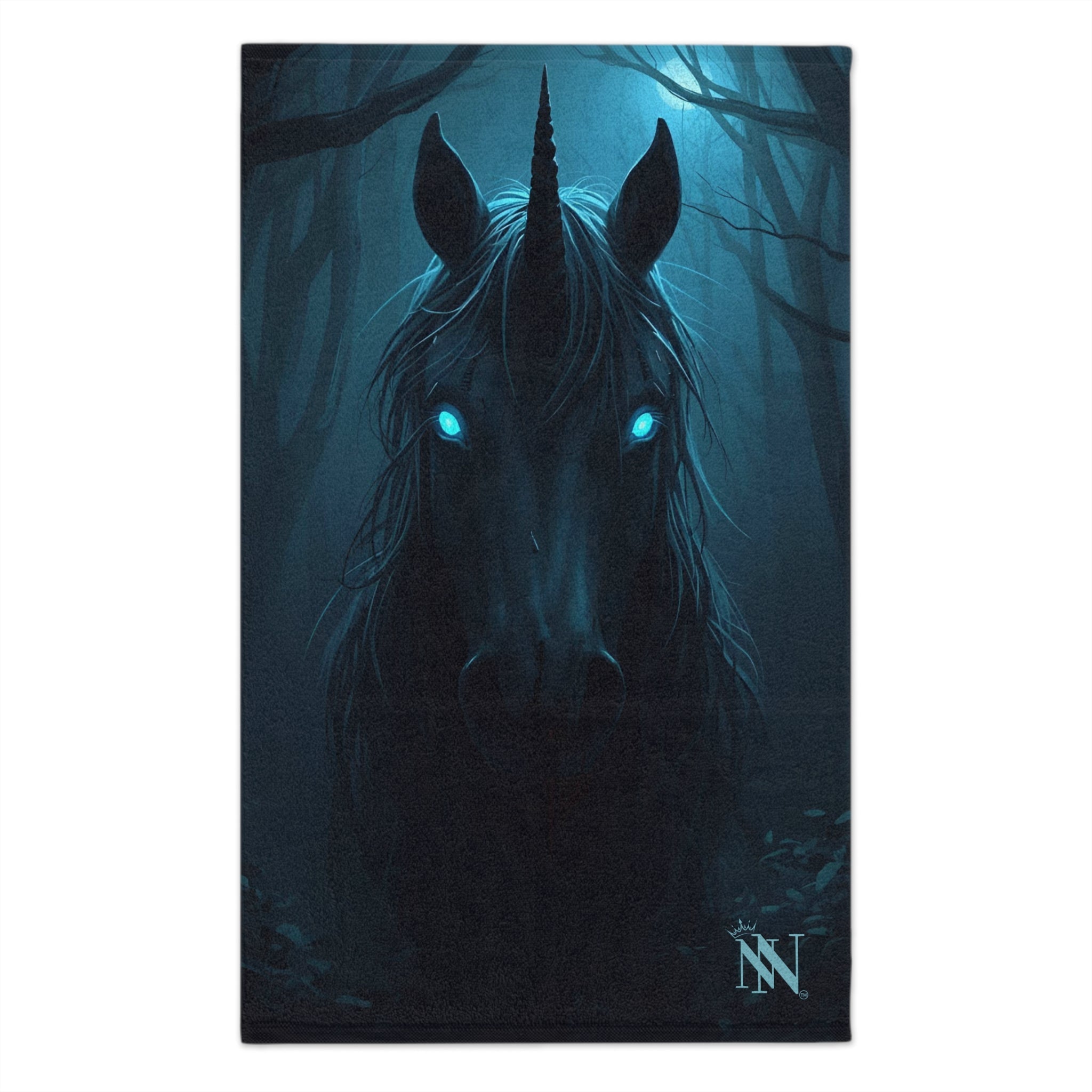 Dark Energy Unicorn Graphic | Mix & Match Soft Fun-Flirty Lovers’ Towels