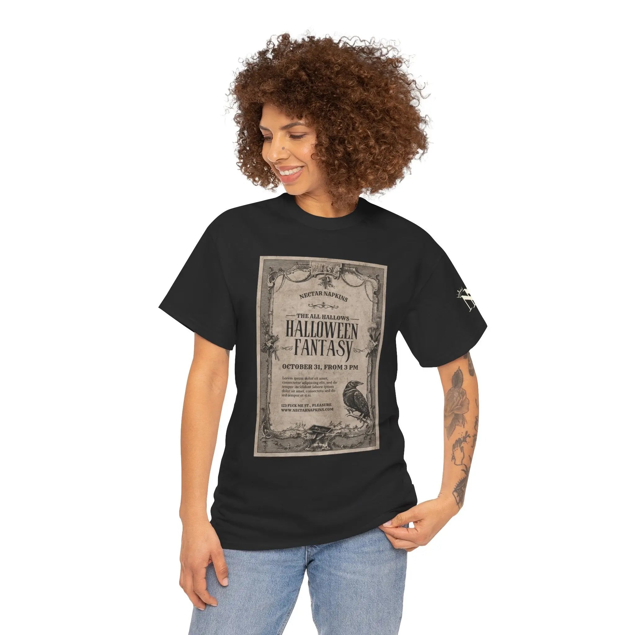Halloween Fantasy | Mix & Match 100% Cotton Unisex Fun-Flirty Lovers’ Tees