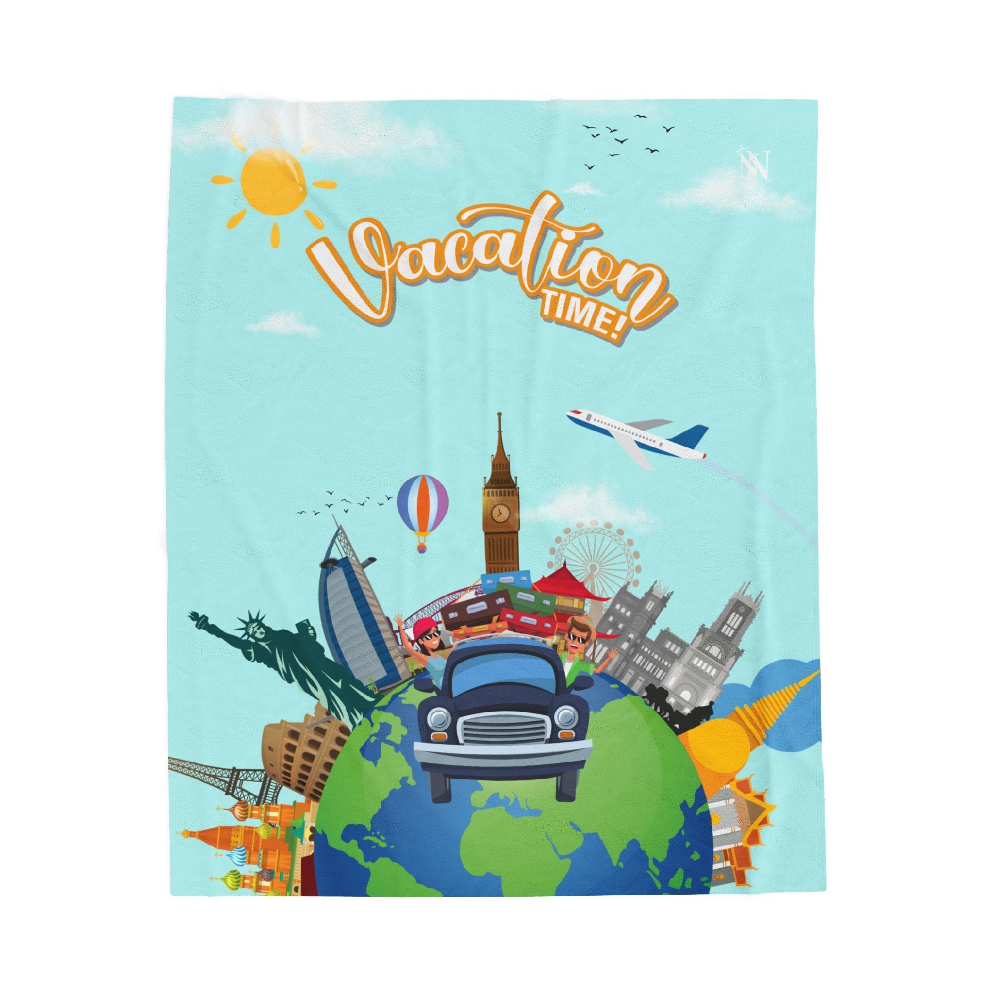 Vacation Time | Mix & Match Fun-Flirty Lovers’ Blankets