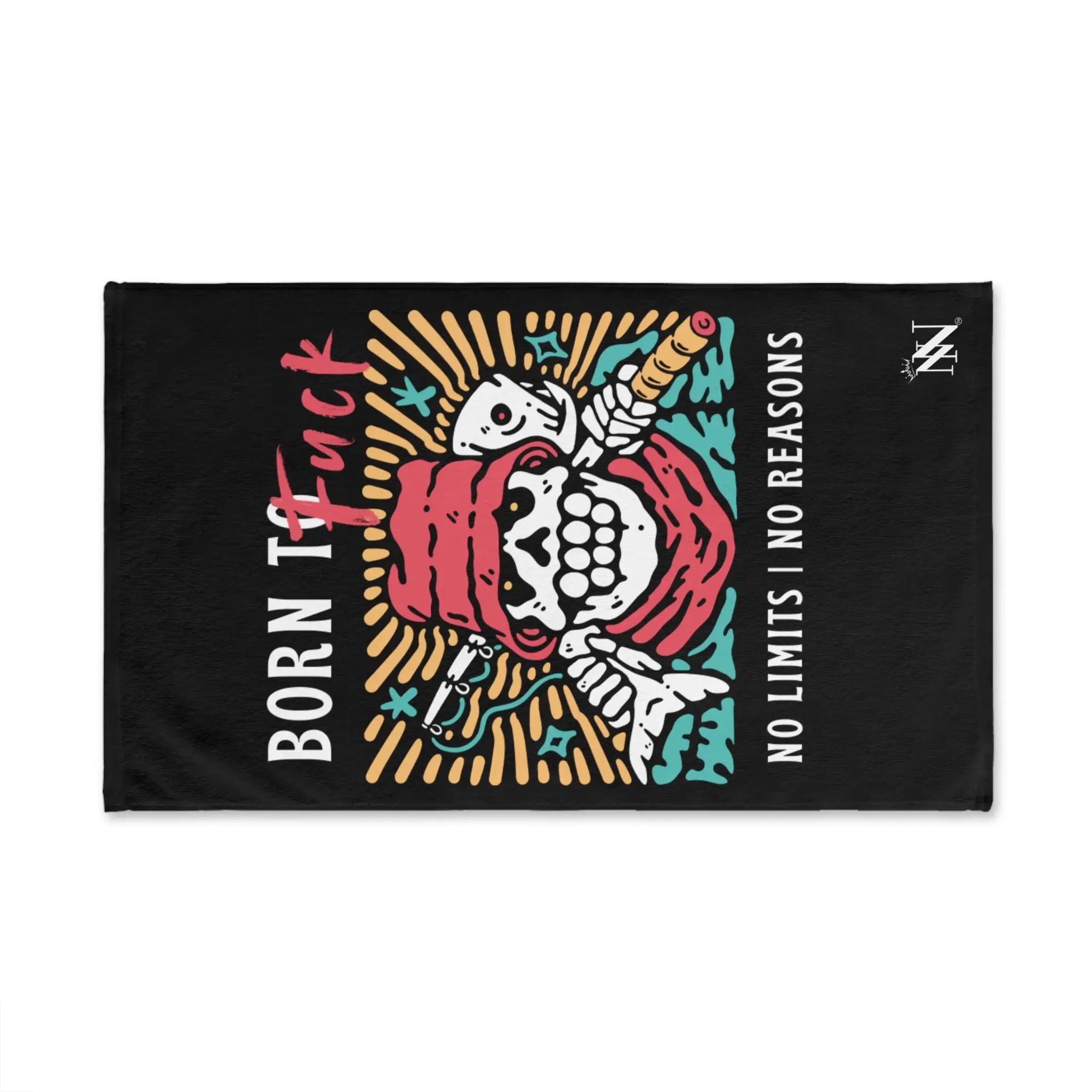 Born to Fuck No Reasons Cum Towel