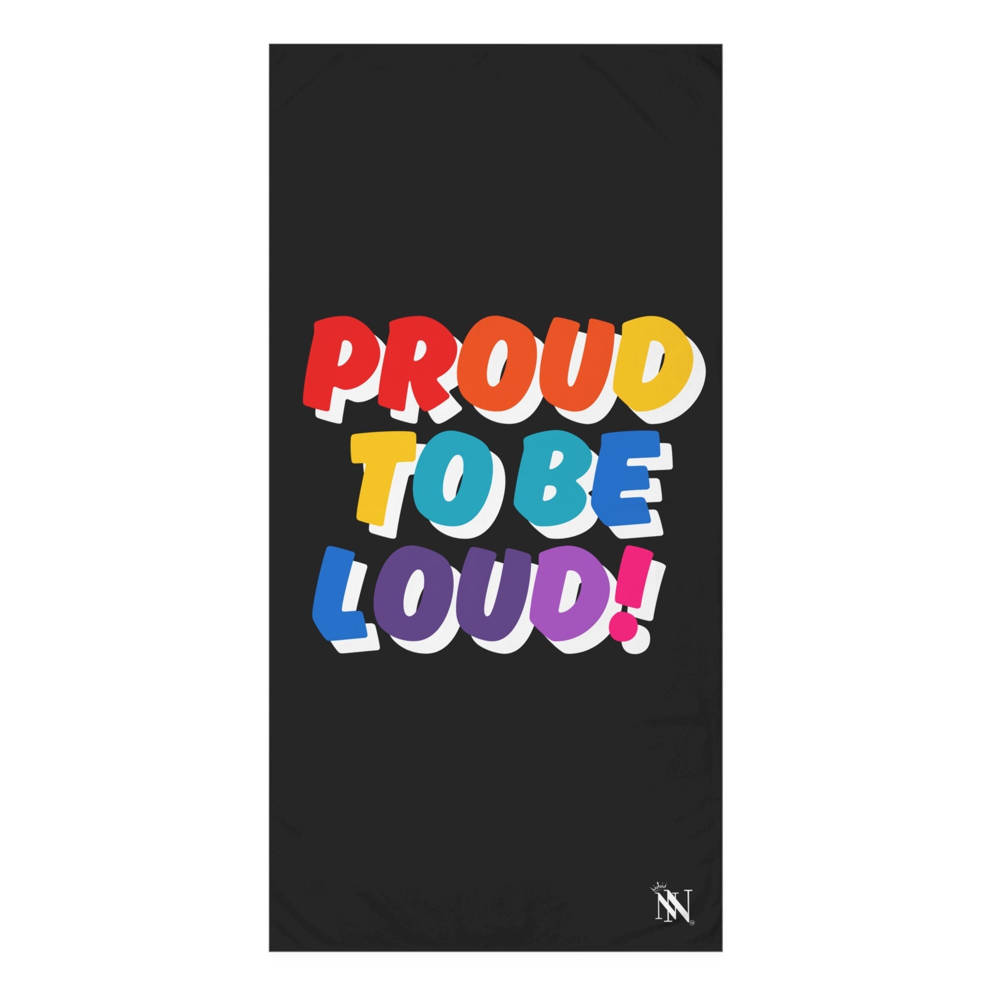 Proud to be Loud! Rainbow Big Ass Sex Towel