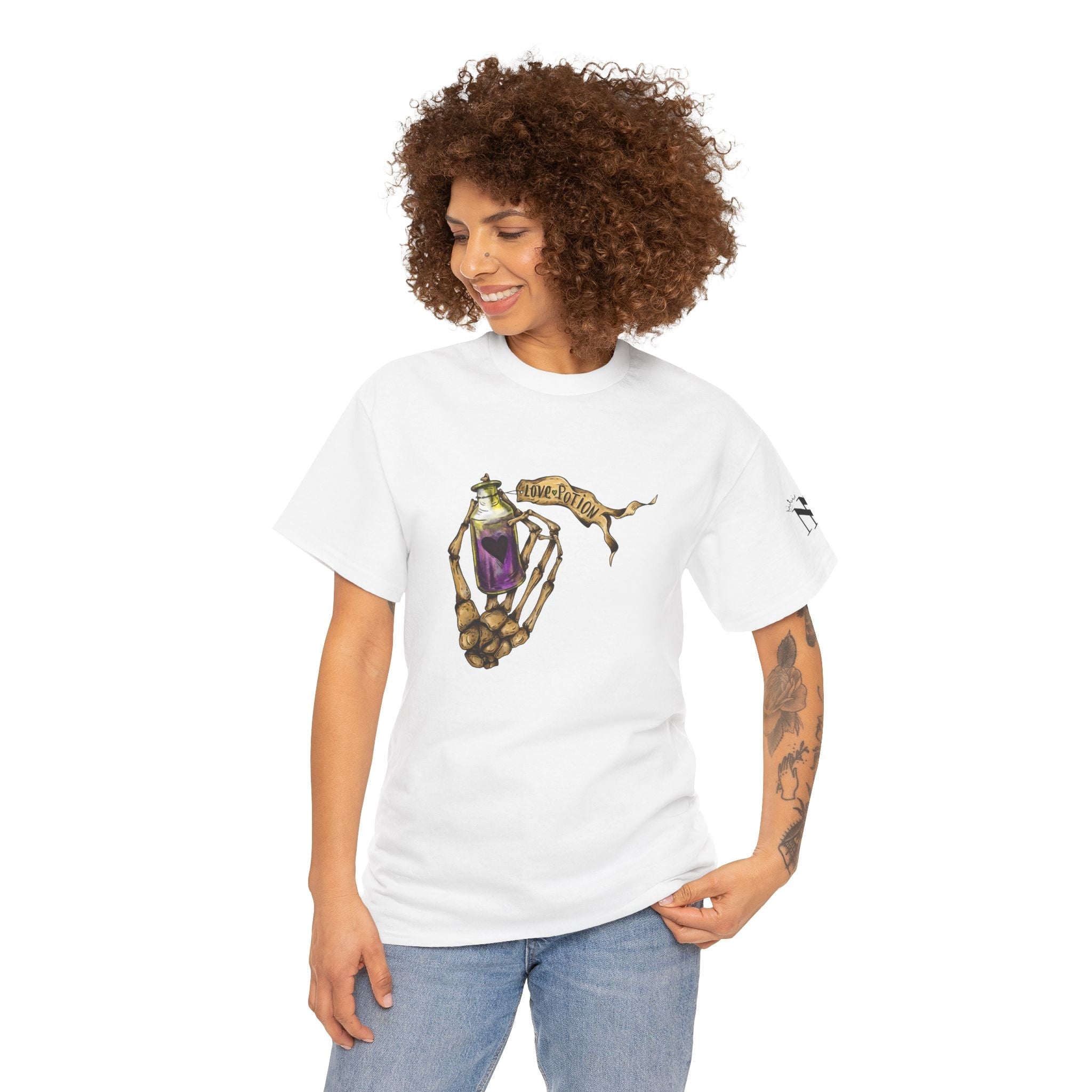 Death’s Love Potion | Mix & Match 100% Cotton Unisex Fun-Flirty Lovers’ Tees
