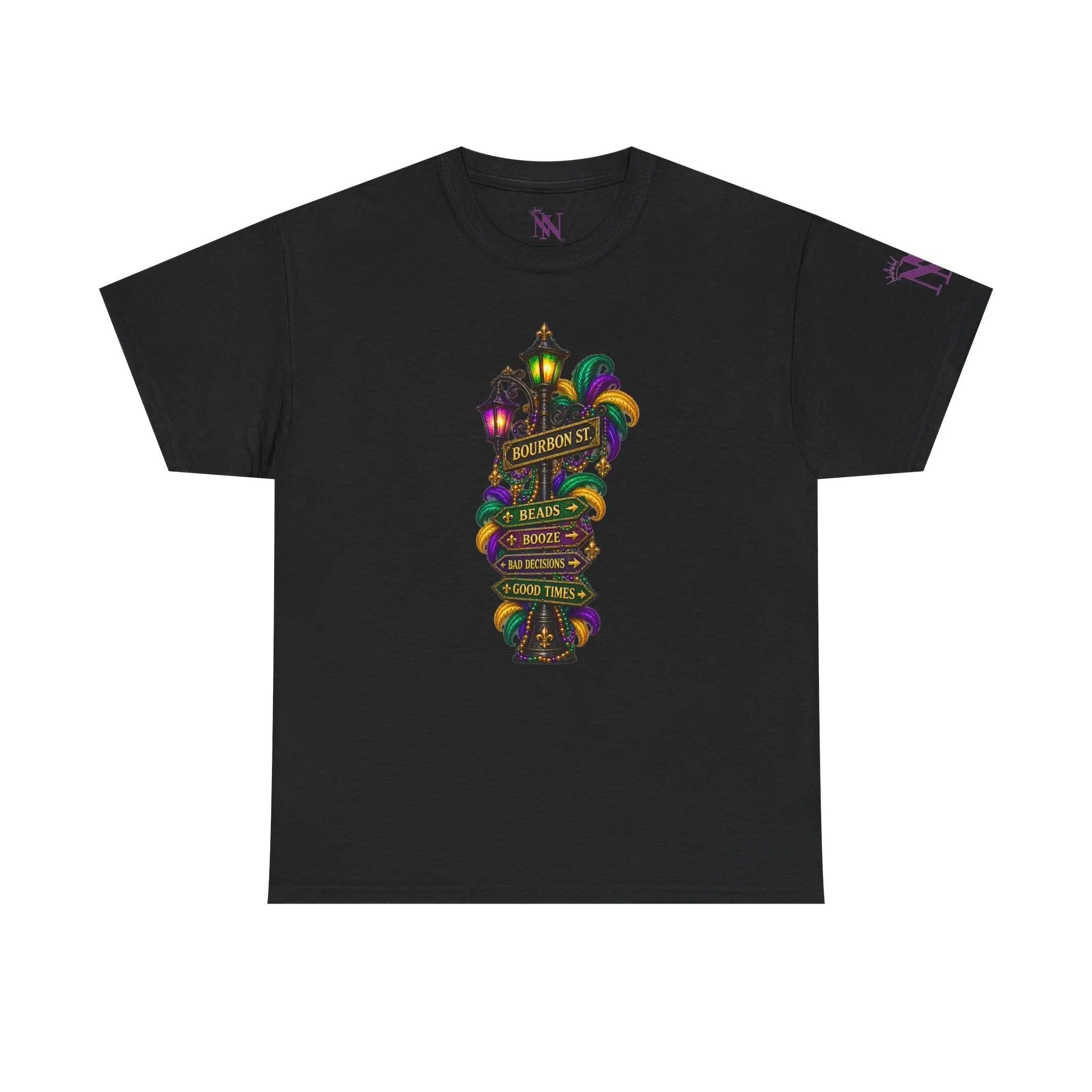 Bourbon St. Sign Bad Decisions T-Shirt