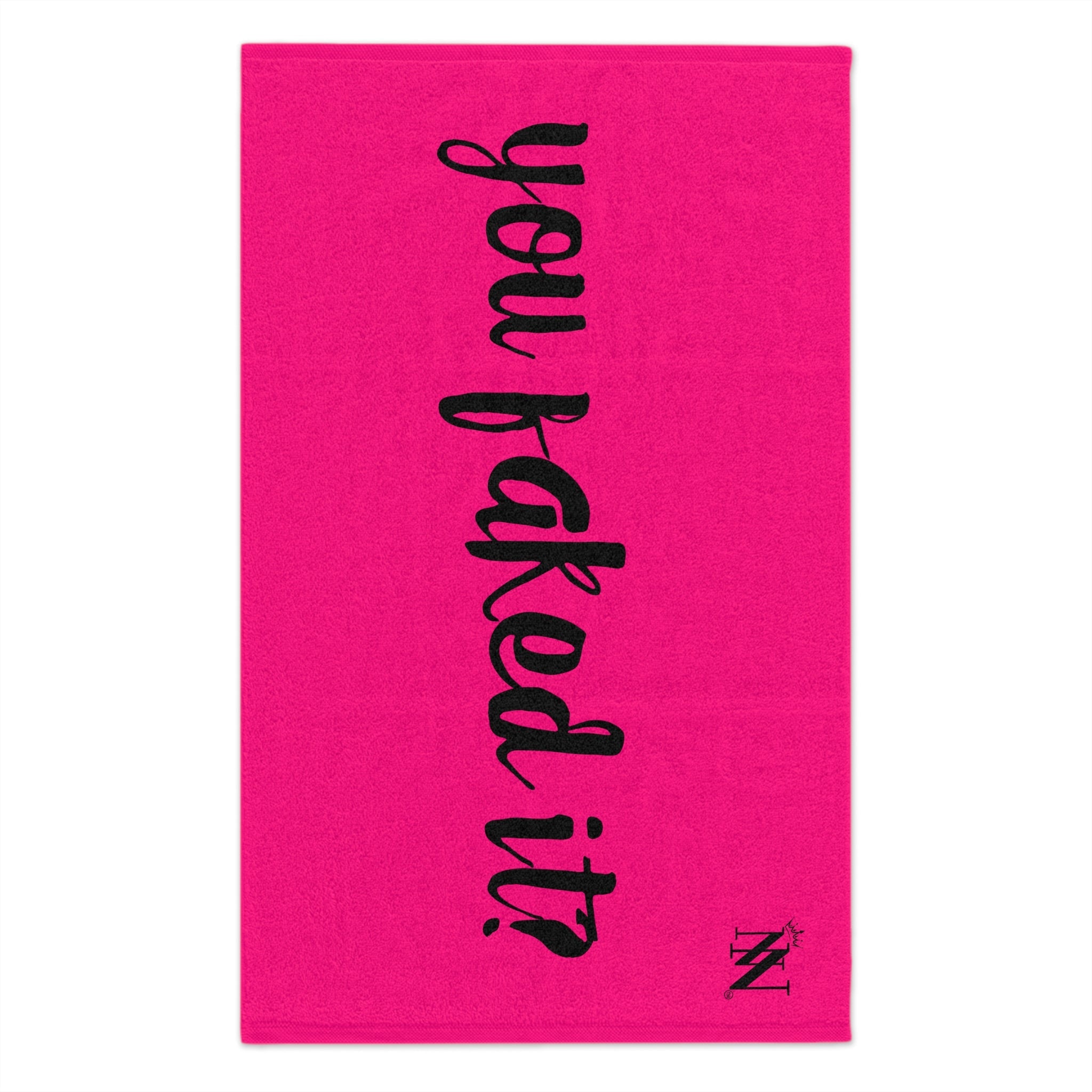 You Faked It? Signature Pink | Mix & Match Soft Fun-Flirty Lovers’ Towels