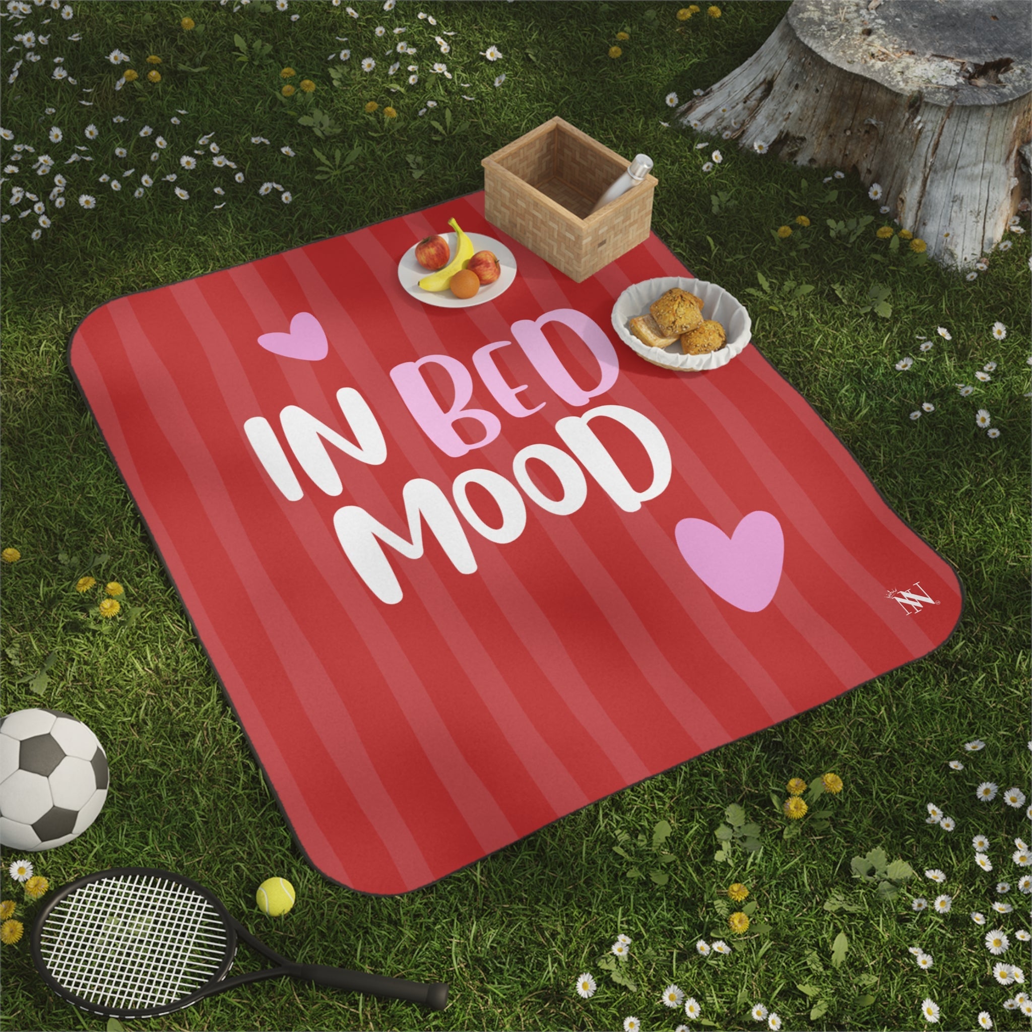 In Bed Mood Hearts | Mix Match Fun-Flirty Lovers’ Water-Resistant Blankets