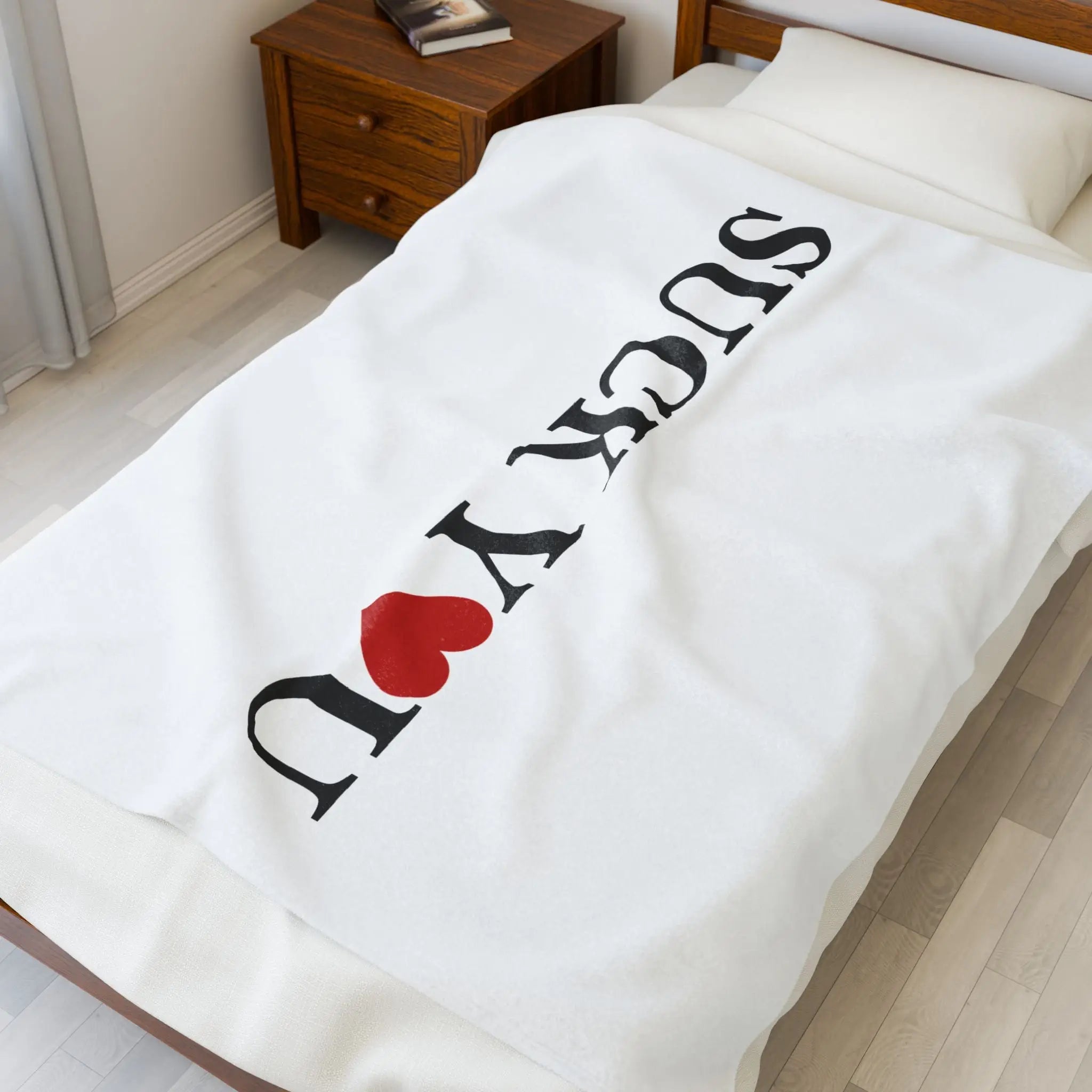 Suck You Love | Mix & Match Velveteen Fun-Flirty Lovers’ Blankets